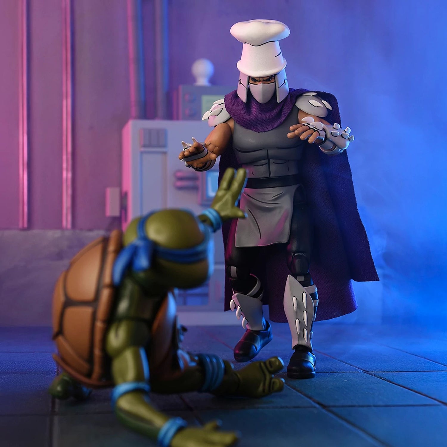 TEENAGE MUTANT NINJA TURTLES (CARTOON) - 7” SCALE ACTION FIGURE - ULTIMATE SHREDDER (CLASSIC COLORS)