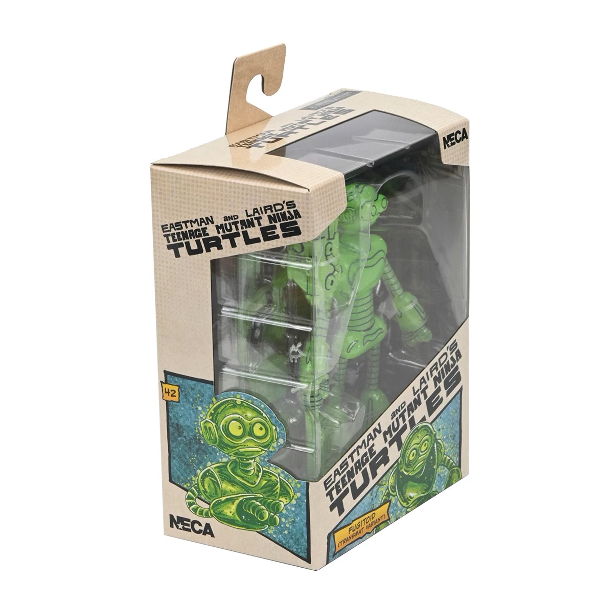 TEENAGE MUTANT NINJA TURTLES MIRAGE COMICS - 7” SCALE ACTION FIGURES – TRANSMAT FUGITOID GID