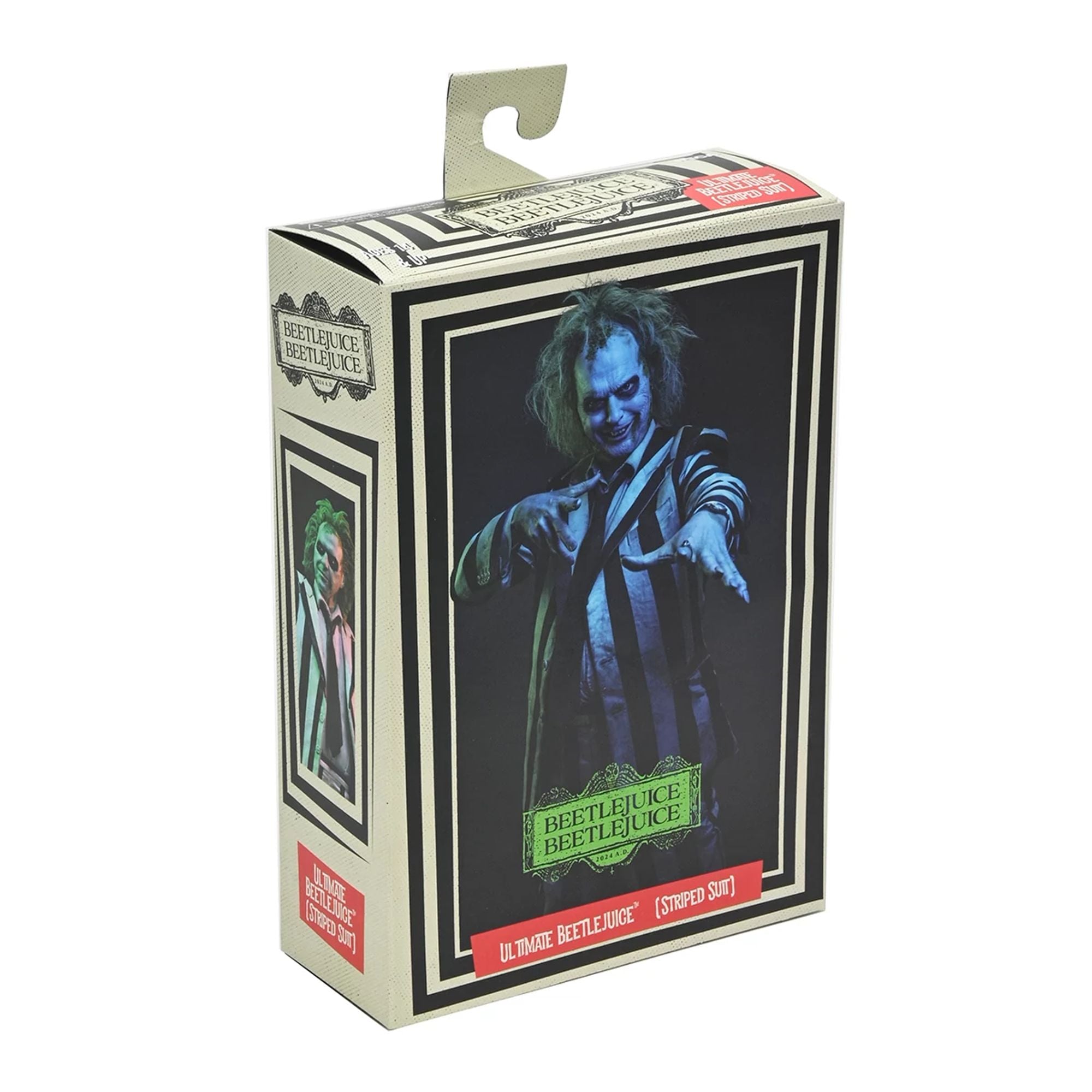 BEETLEJUICE BEETLEJUICE - 7" SCALE ACTION FIGURE - ULTIMATE "STRIPED SUIT" BEETLEJUICE