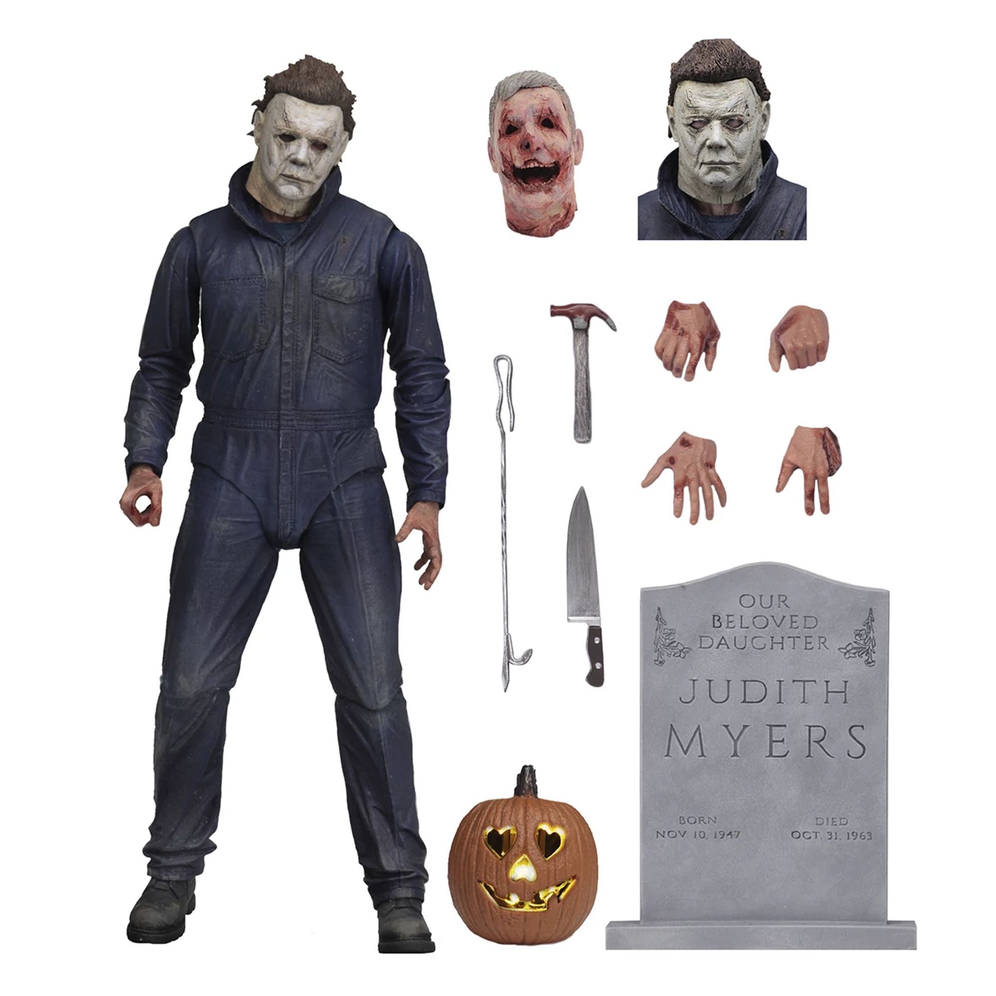 HALLOWEEN (2018) - 7" SCALE ACTION FIGURE - ULTIMATE MICHAEL MYERS