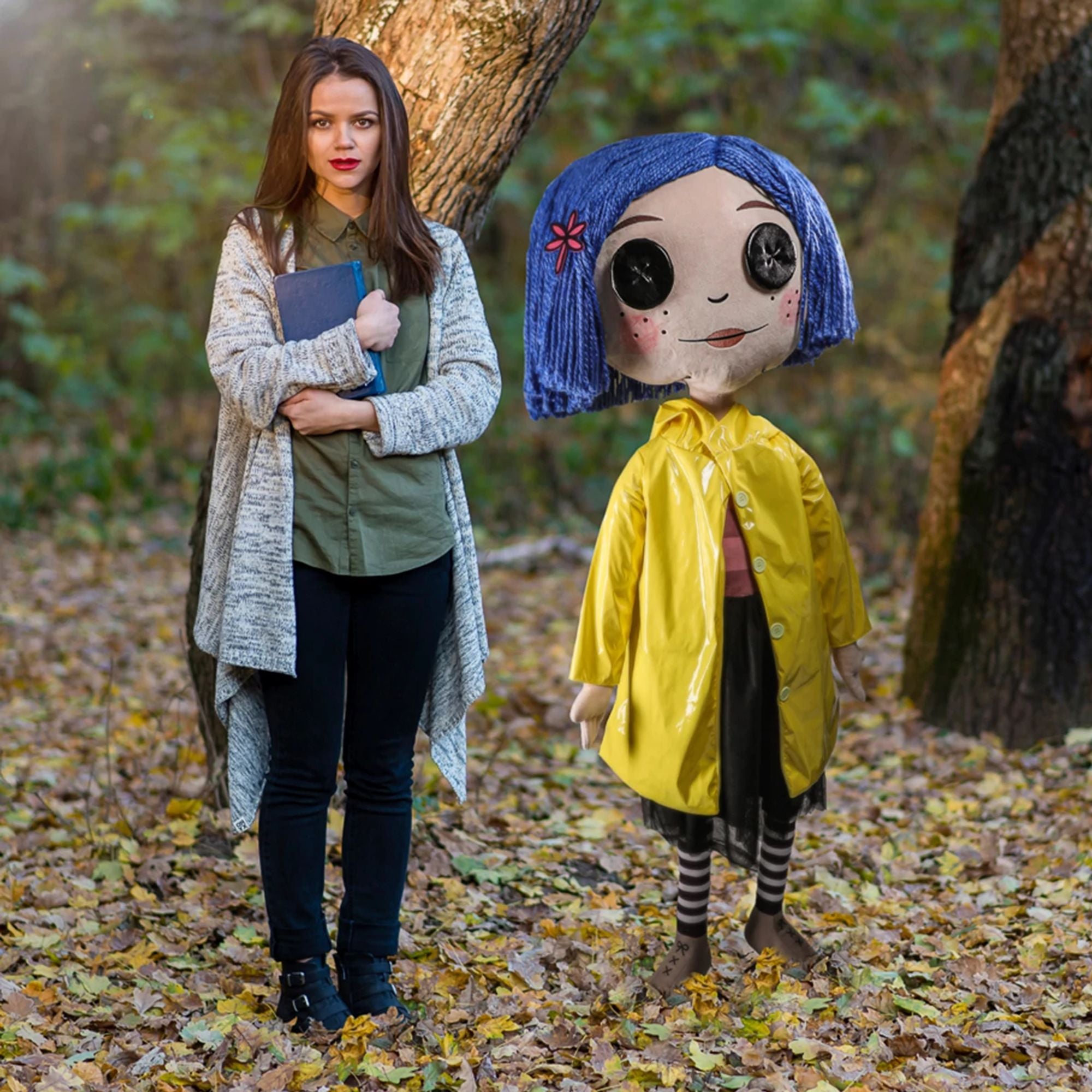 Peluche Grande Taille Coraline - Kidrobot