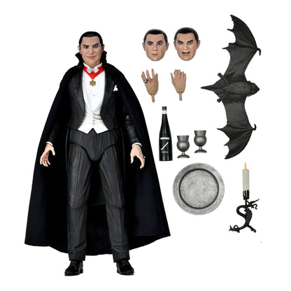UNIVERSAL MONSTERS - 7&quot; ACTION FIG - ULTIMATE DRACULA (TRANSYLVANIA)