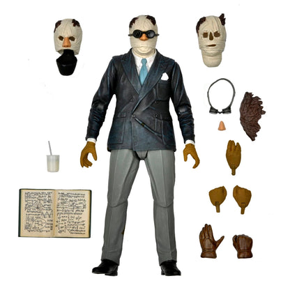 UNIVERSAL MONSTERS - 7&quot; SCALE ACTION FIGURE - ULTIMATE INVISIBLE MAN