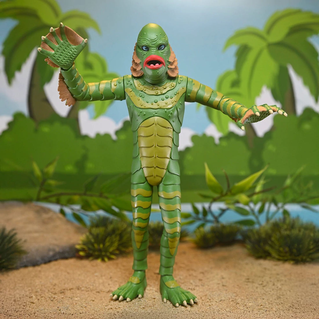 UNIVERSAL MONSTERS - 6” SCALE ACTION FIGURE - TOONY TERRORS CREATURE FROM THE BLACK LAGOON