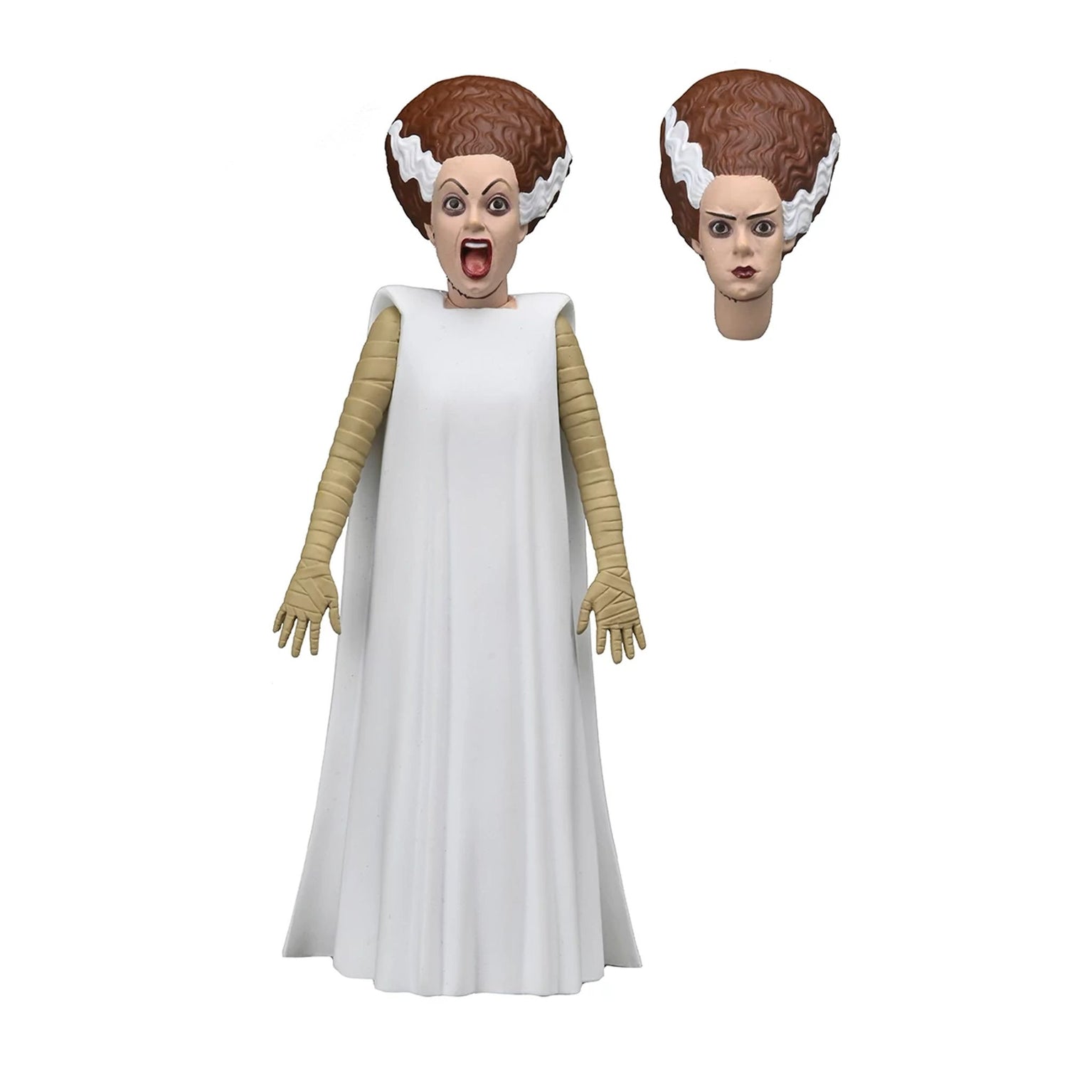 UNIVERSAL MONSTERS - 6” SCALE ACTION FIGURE - TOONY TERRORS BRIDE OF FRANKENSTEIN