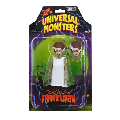 UNIVERSAL MONSTERS - 6” SCALE ACTION FIGURE - TOONY TERRORS BRIDE OF FRANKENSTEIN