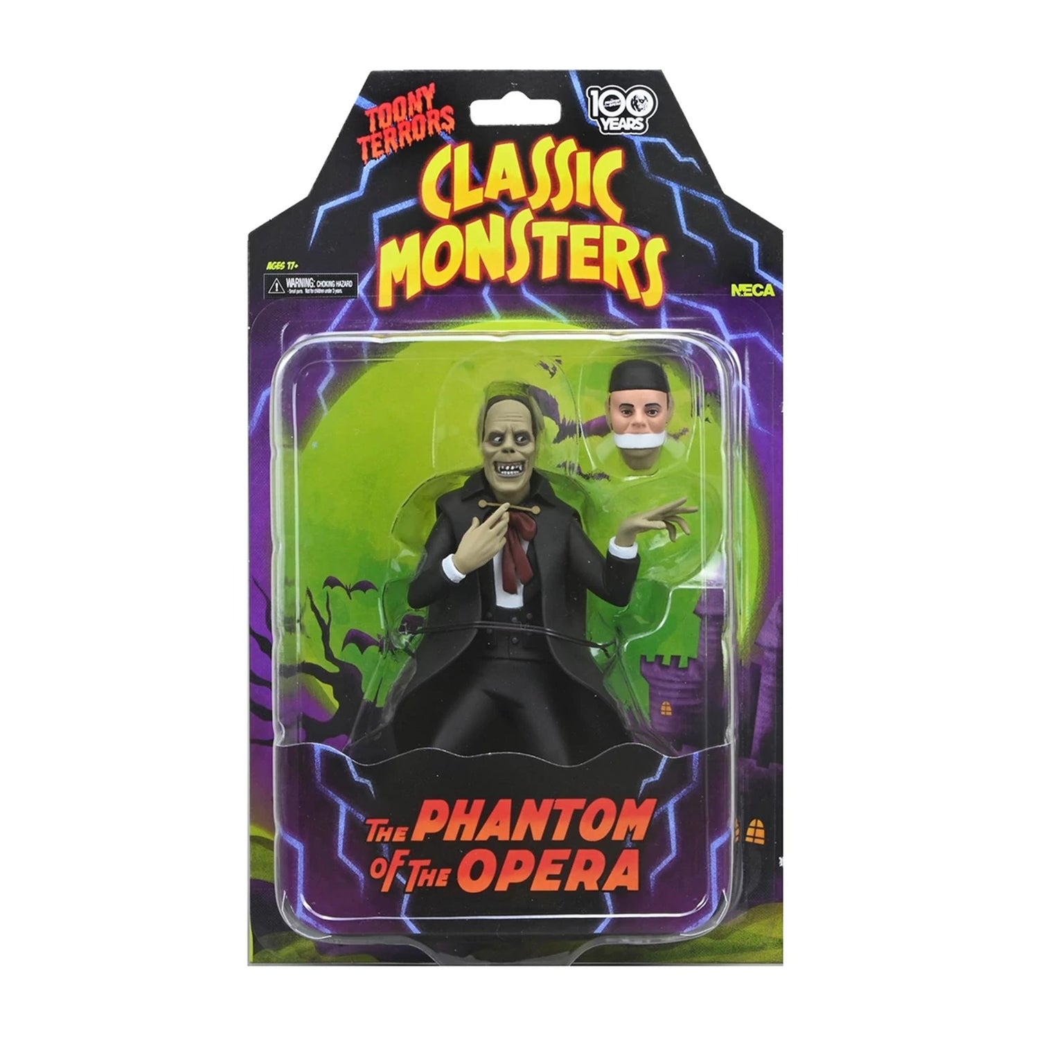 PHANTOM OF THE OPERA (1925) 6” SCALE ACTION FIGURE - TOONY TERRORS PHANTOM OF THE OPERA