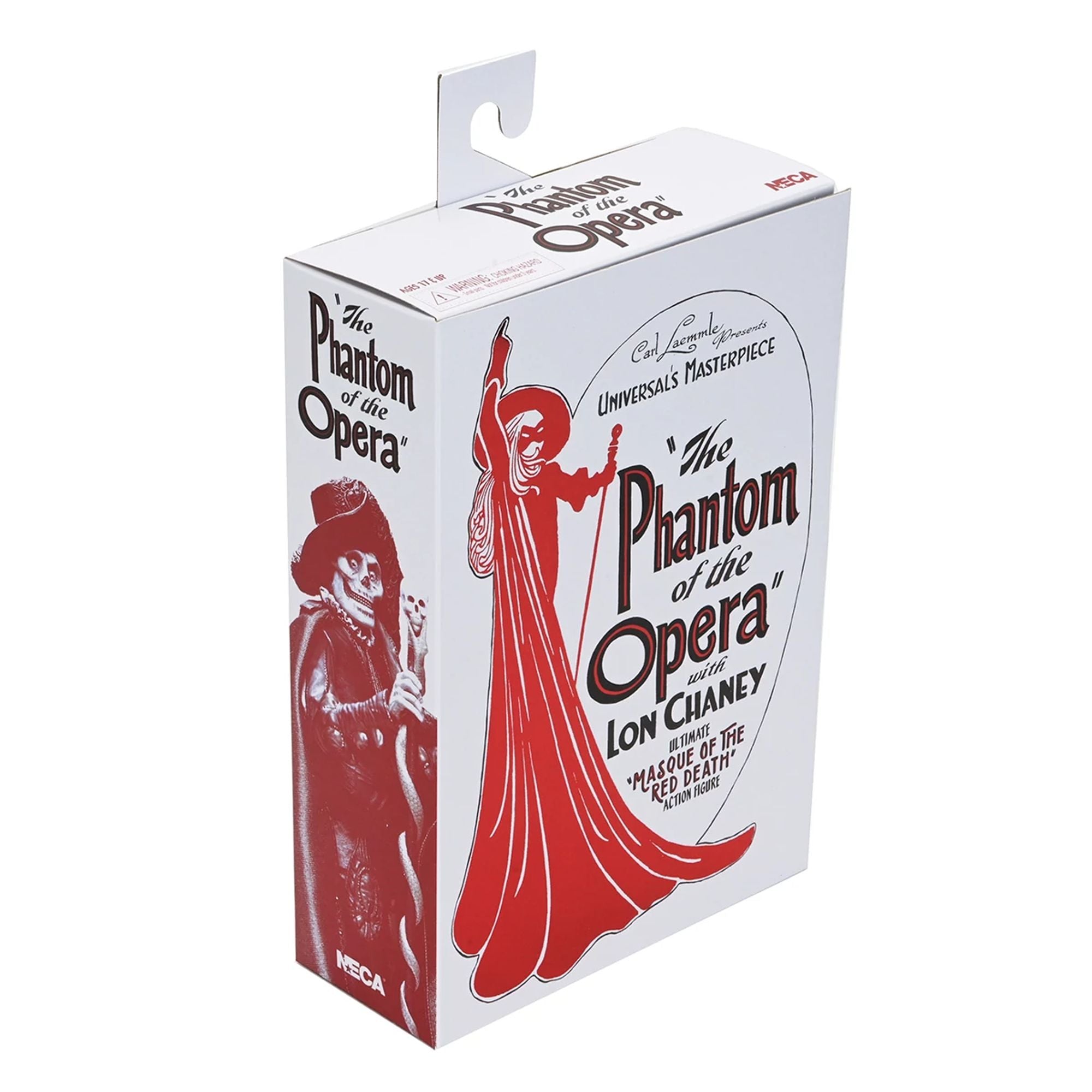 PHANTOM OF THE OPERA (1925) - 7” SCALE ACTION FIGURE - ULTIMATE MASQUE OF THE RED DEATH (B&amp;W)