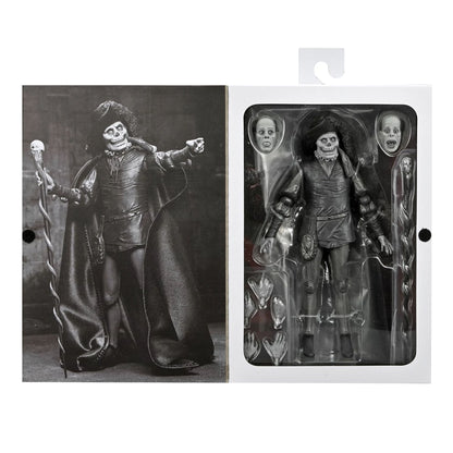 PHANTOM OF THE OPERA (1925) - 7” SCALE ACTION FIGURE - ULTIMATE MASQUE OF THE RED DEATH (B&amp;W)