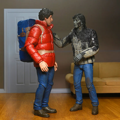 AN AMERICAN WEREWOLF IN LONDON – 7” SCALE ACTION FIGURES - JACK AND DAVID 2 PACK