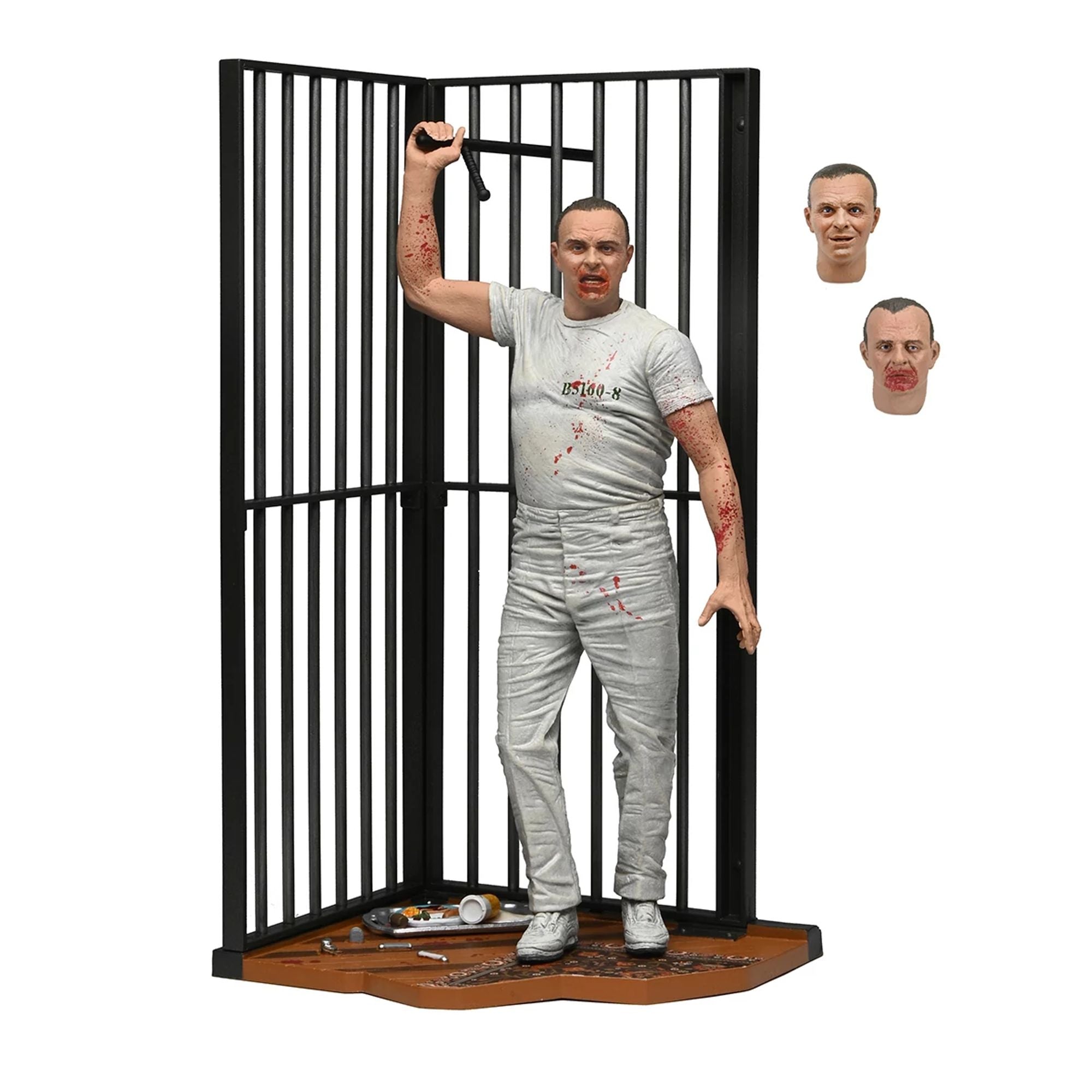 SILENCE OF THE LAMBS - 7&quot; SCALE ACTION FIGURE - DR. HANNIBAL LECTER (PRISON ESCAPE)