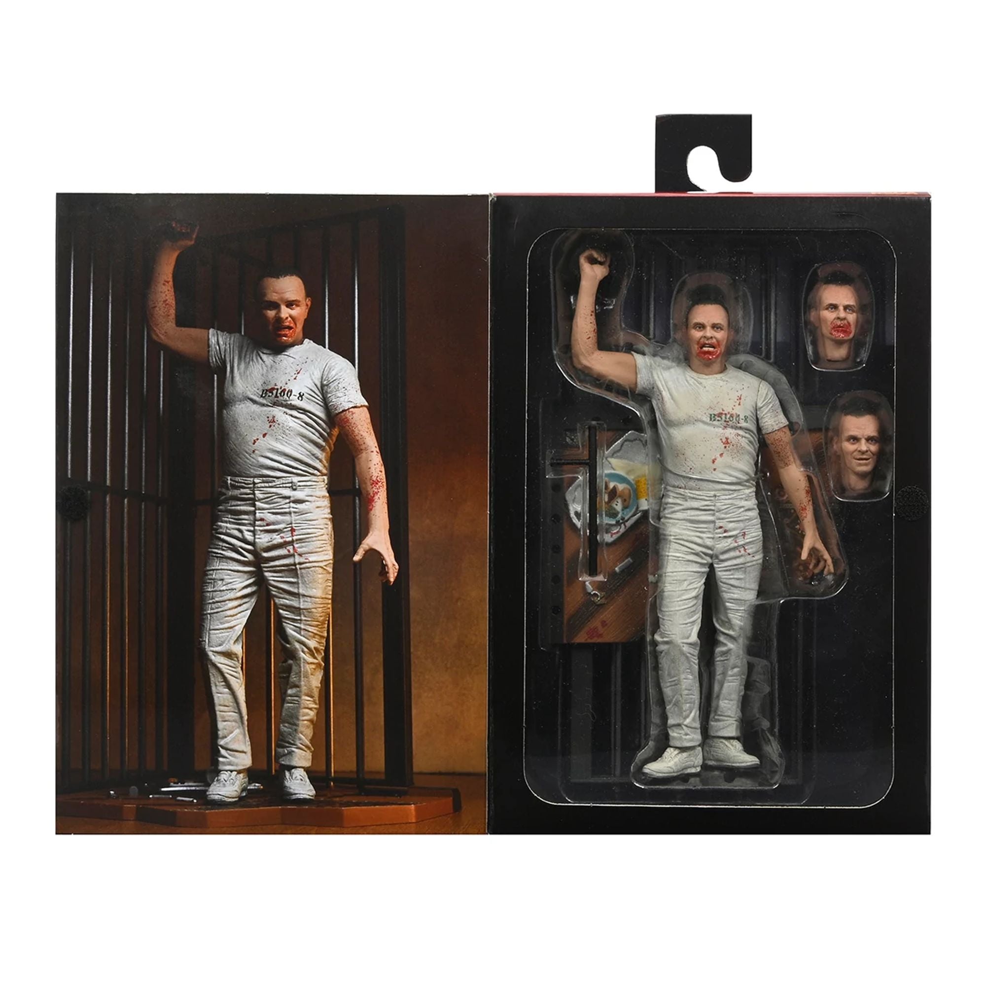 SILENCE OF THE LAMBS - 7&quot; SCALE ACTION FIGURE - DR. HANNIBAL LECTER (PRISON ESCAPE)