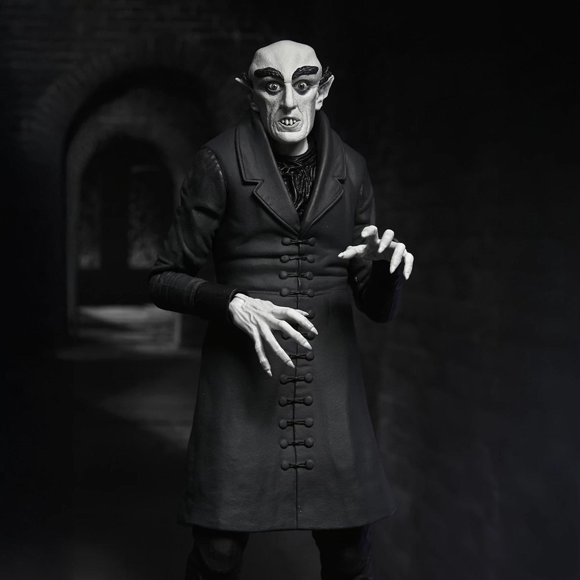 NOSFERATU- 7” SCALE ACTION FIGURE - ULTIMATE COUNT ORLOK (B&amp;W)