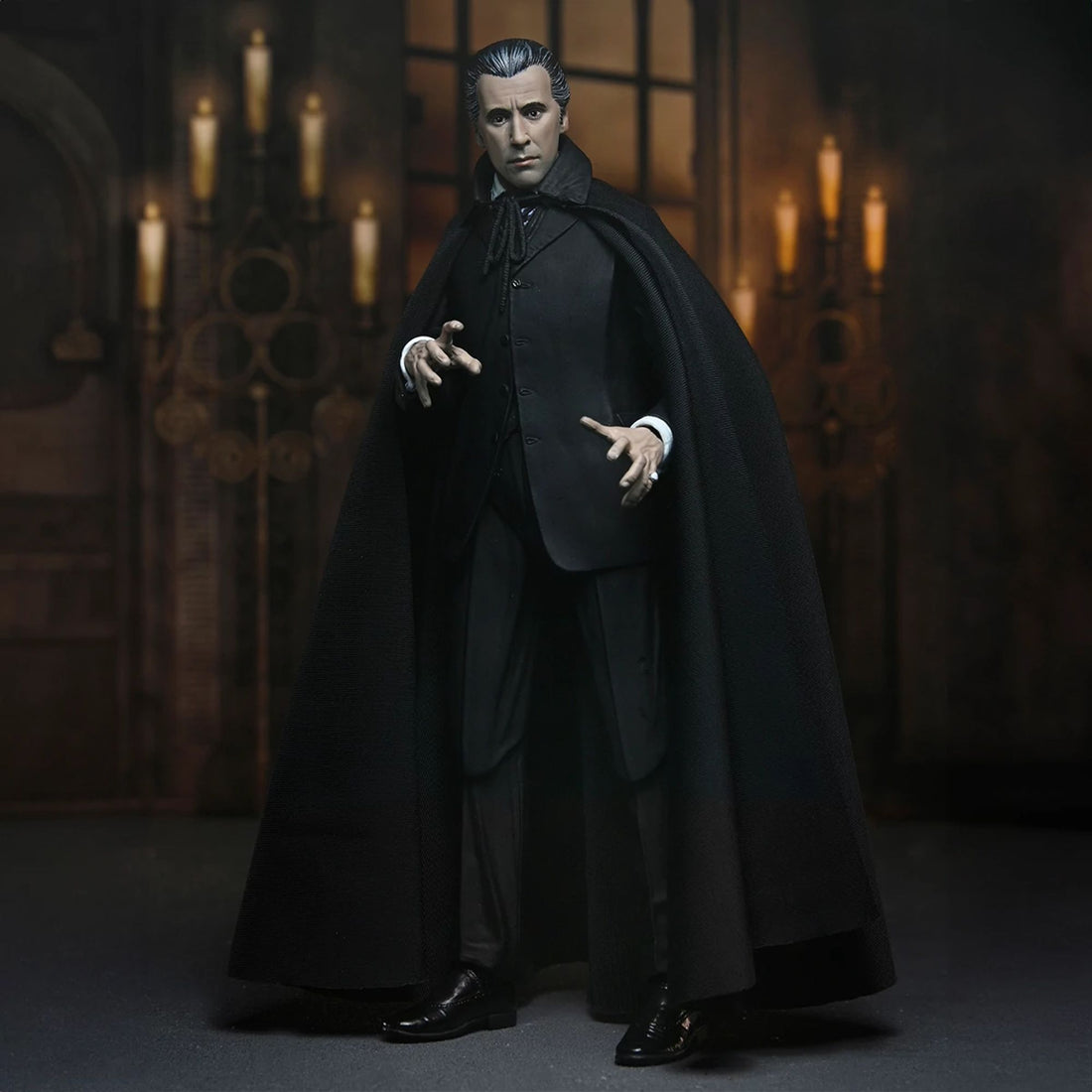 HAMMER FILMS: HORROR OF DRACULA (1958) - 7&quot; SCALE ACTION FIGURE - ULTIMATE COUNT DRACULA