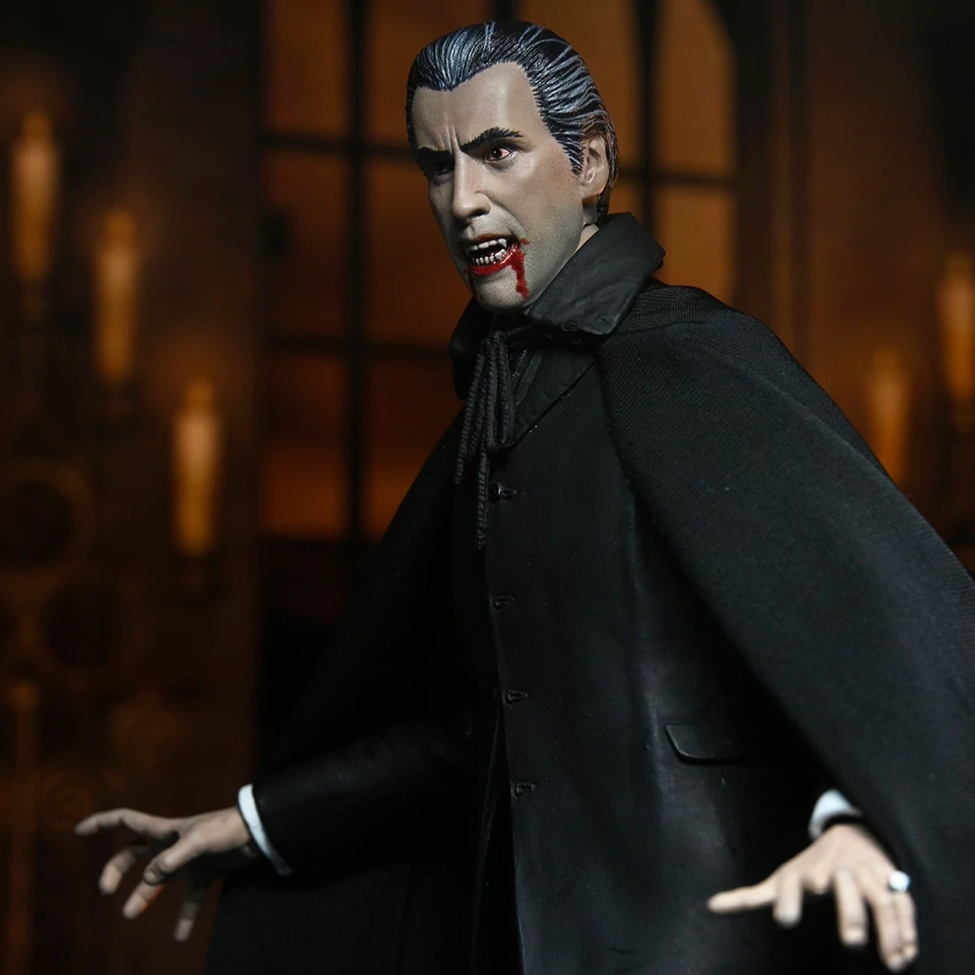 HAMMER FILMS: HORROR OF DRACULA (1958) - 7&quot; SCALE ACTION FIGURE - ULTIMATE COUNT DRACULA