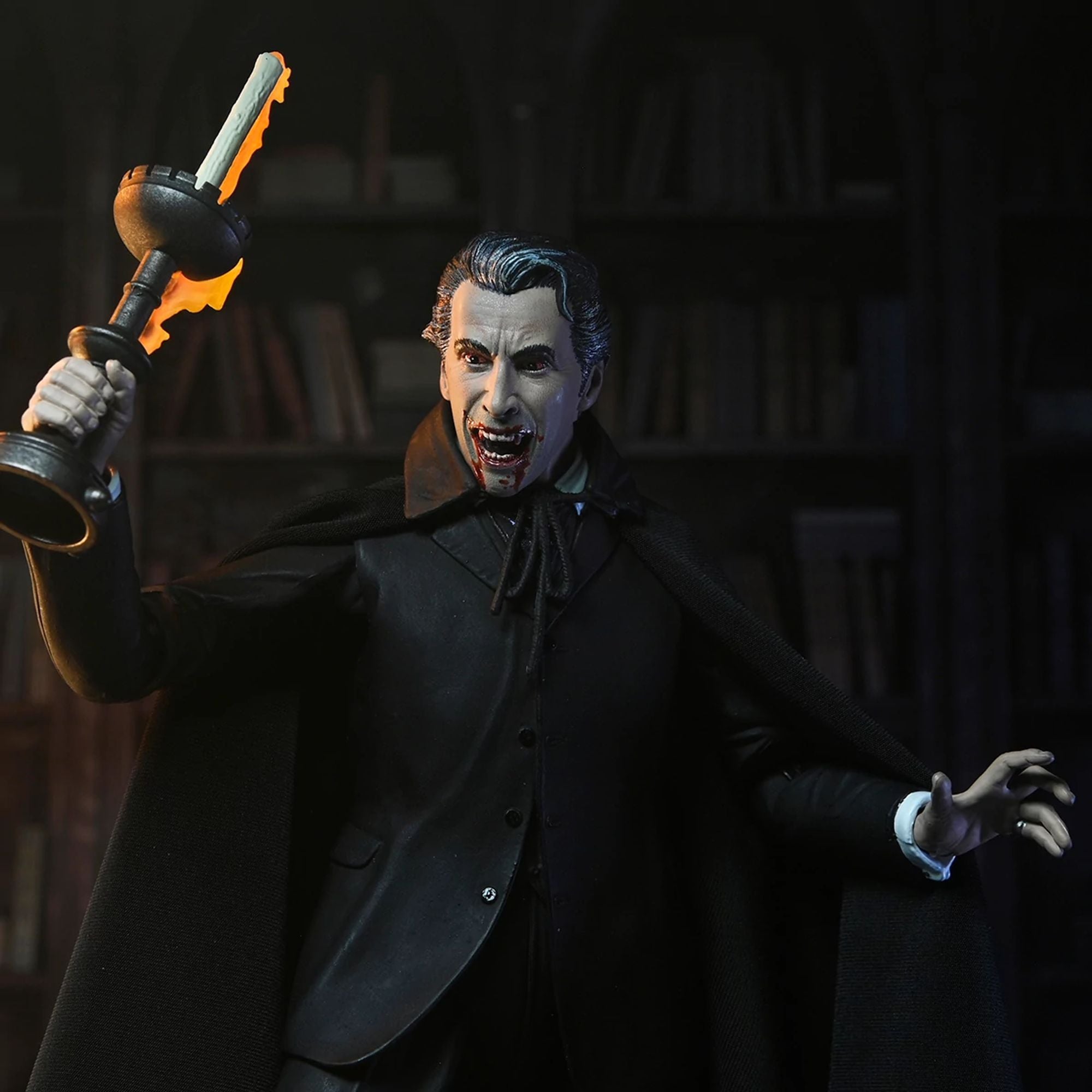 HAMMER FILMS: HORROR OF DRACULA (1958) - 7&quot; SCALE ACTION FIGURE - ULTIMATE COUNT DRACULA