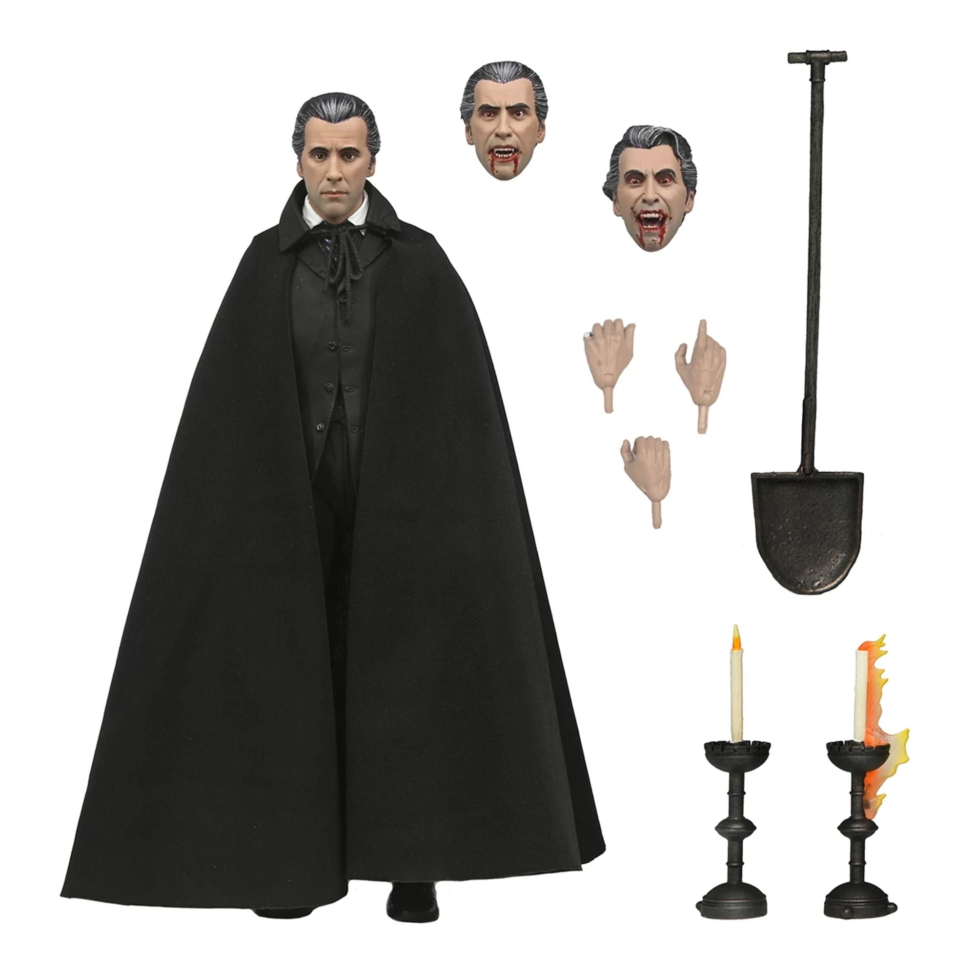 HAMMER FILMS: HORROR OF DRACULA (1958) - 7&quot; SCALE ACTION FIGURE - ULTIMATE COUNT DRACULA