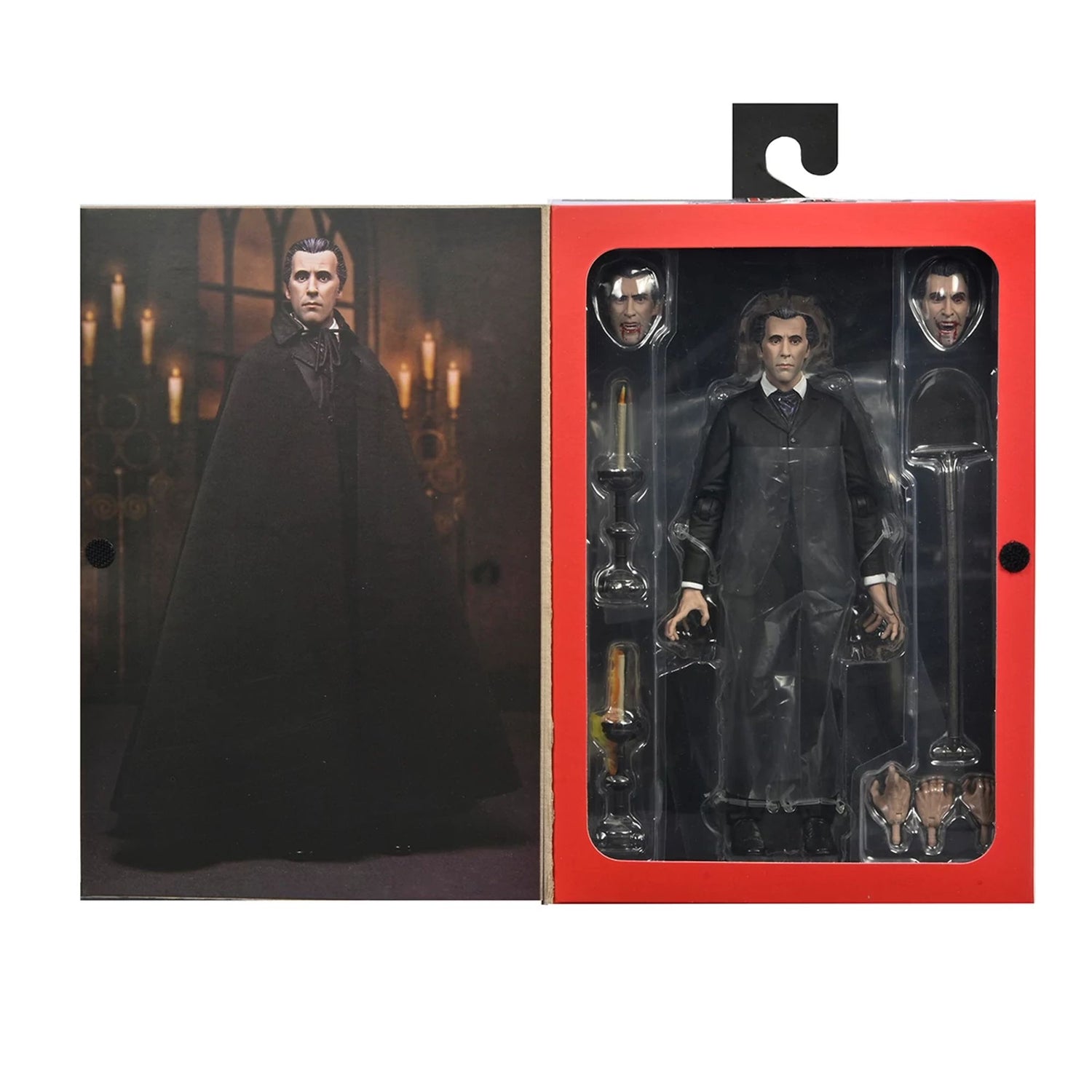 HAMMER FILMS: HORROR OF DRACULA (1958) - 7&quot; SCALE ACTION FIGURE - ULTIMATE COUNT DRACULA