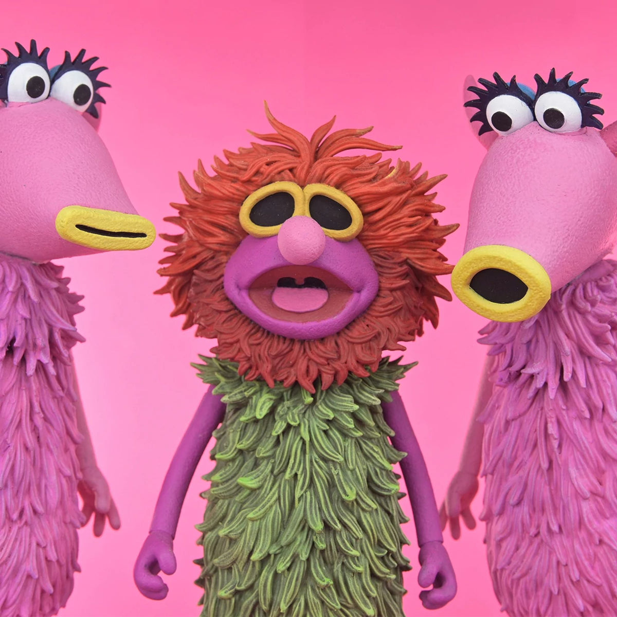 THE MUPPETS - 7” SCALE ACTION FIGURE - ULTIMATE MAHNA MAHNA AND THE SNOWTHS 3 PACK