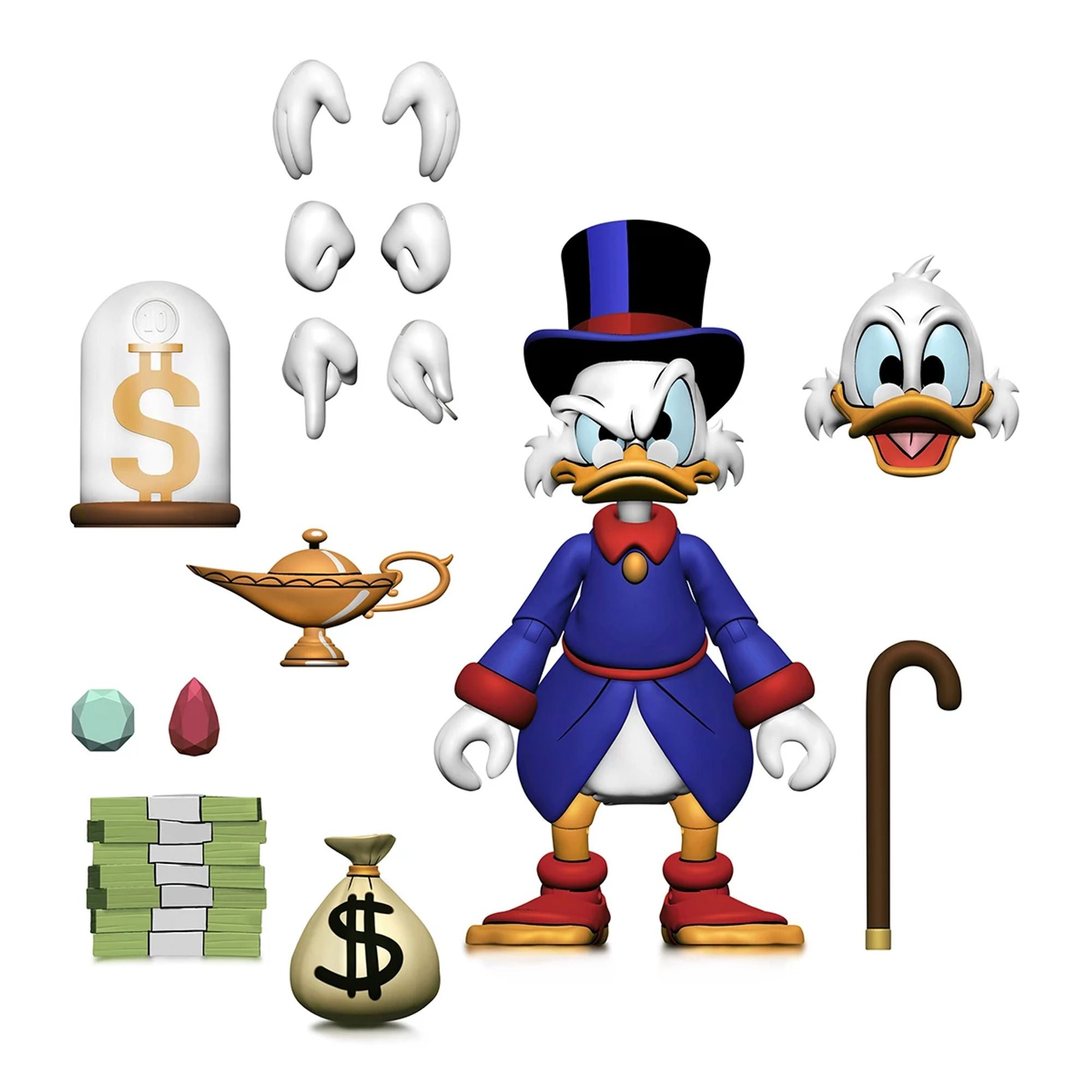 DUCKTALES - 7” SCALE ACTION FIGURE - ULTIMATE SCROOGE MCDUCK