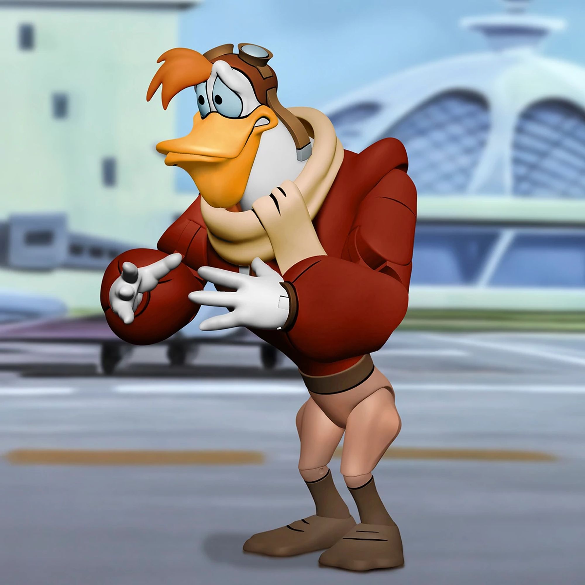 DUCKTALES - 7” SCALE ACTION FIGURE - ULTIMATE LAUNCHPAD MCQUACK
