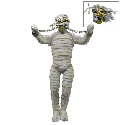 IRON MAIDEN - 8” CLOTHED FIGURE - IRON MAIDEN &quot;MUMMY &quot; EDDIE