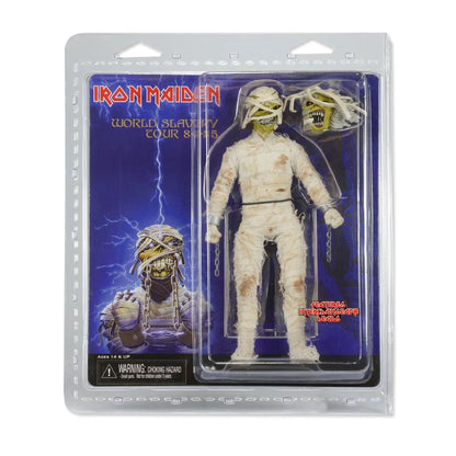 IRON MAIDEN - 8” CLOTHED FIGURE - IRON MAIDEN “MUMMY “ EDDIE