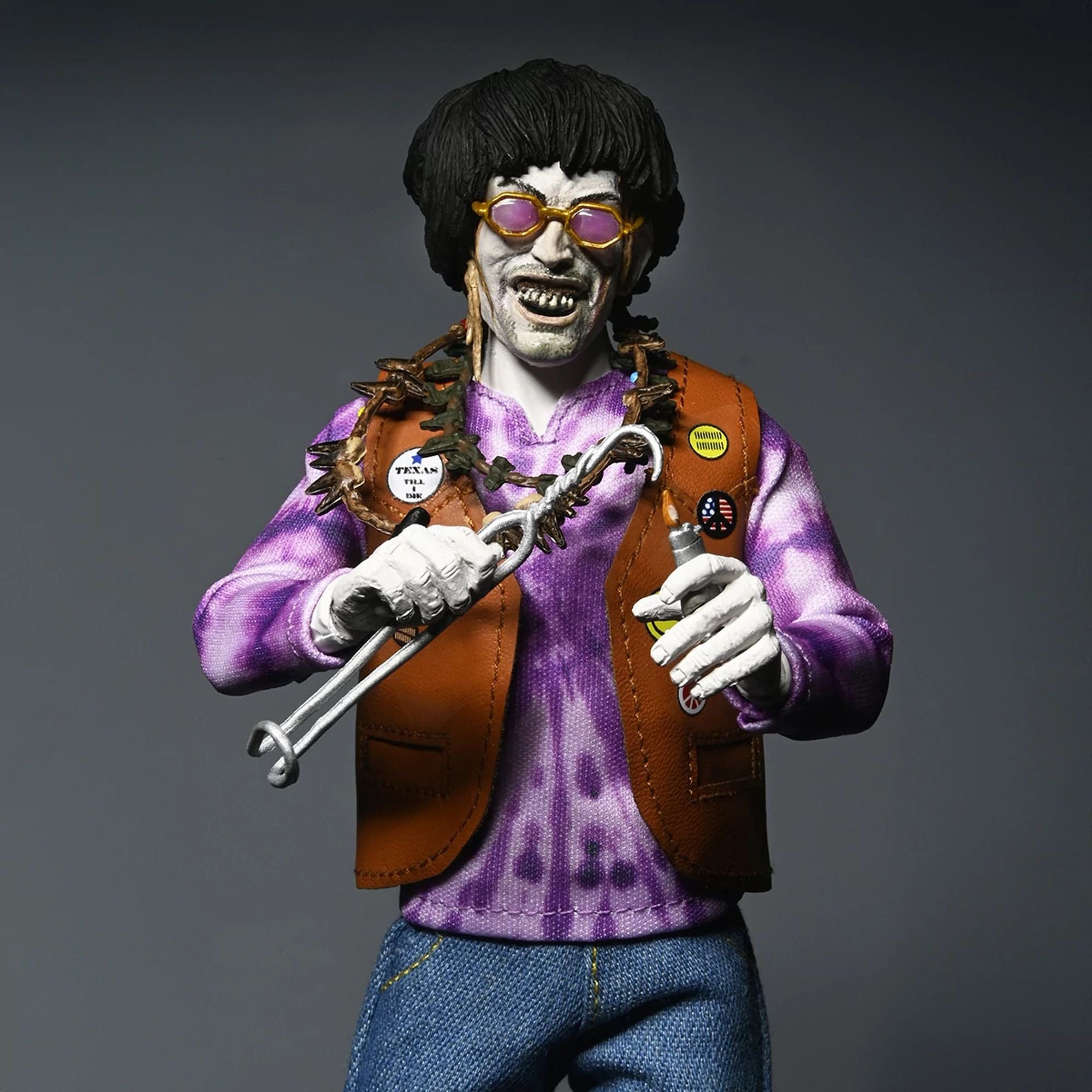 TEXAS CHAINSAW MASSACRE 2 - 8” CLOTHED FIGURE - CHOP TOP