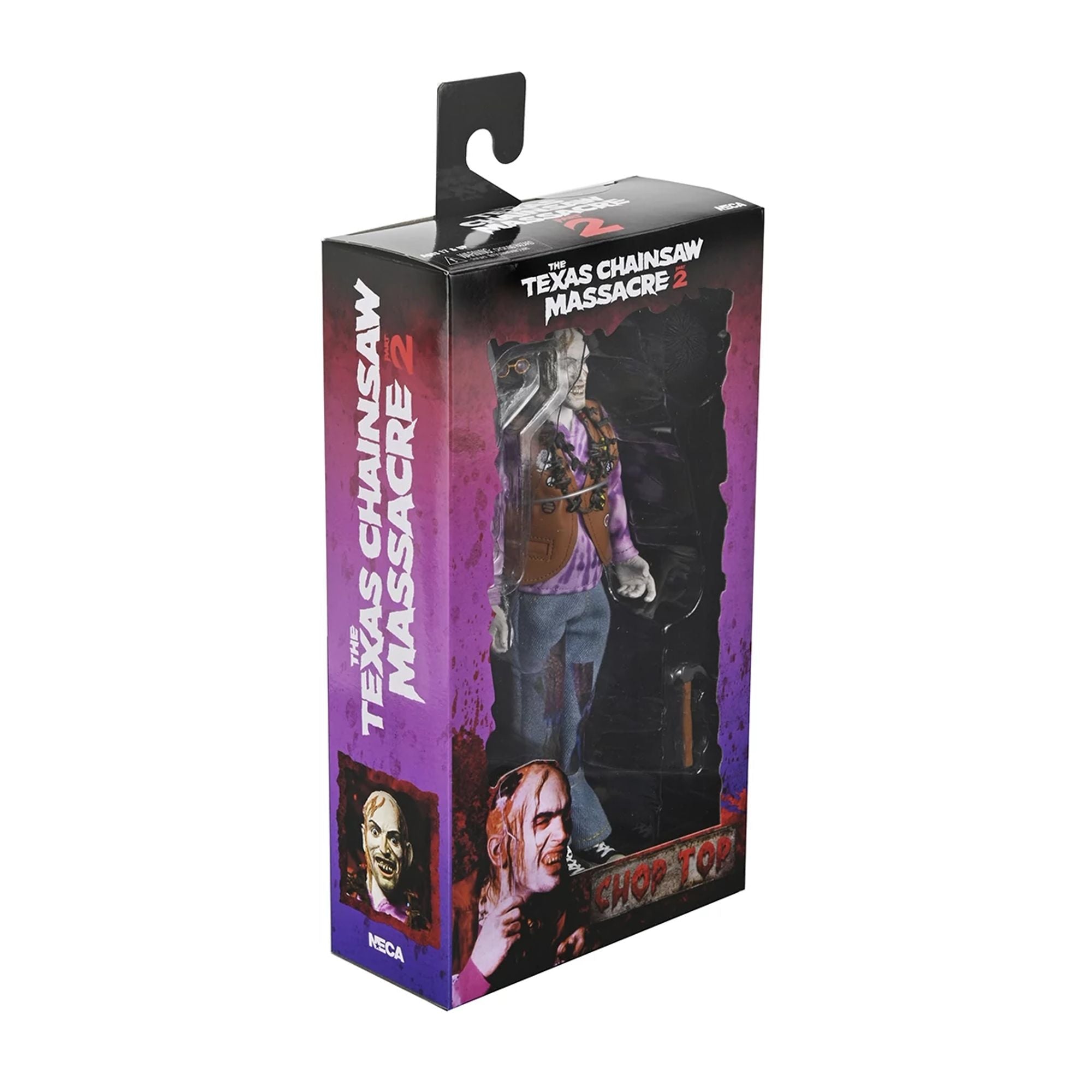 TEXAS CHAINSAW MASSACRE 2 - 8” CLOTHED FIGURE - CHOP TOP – Neca Online