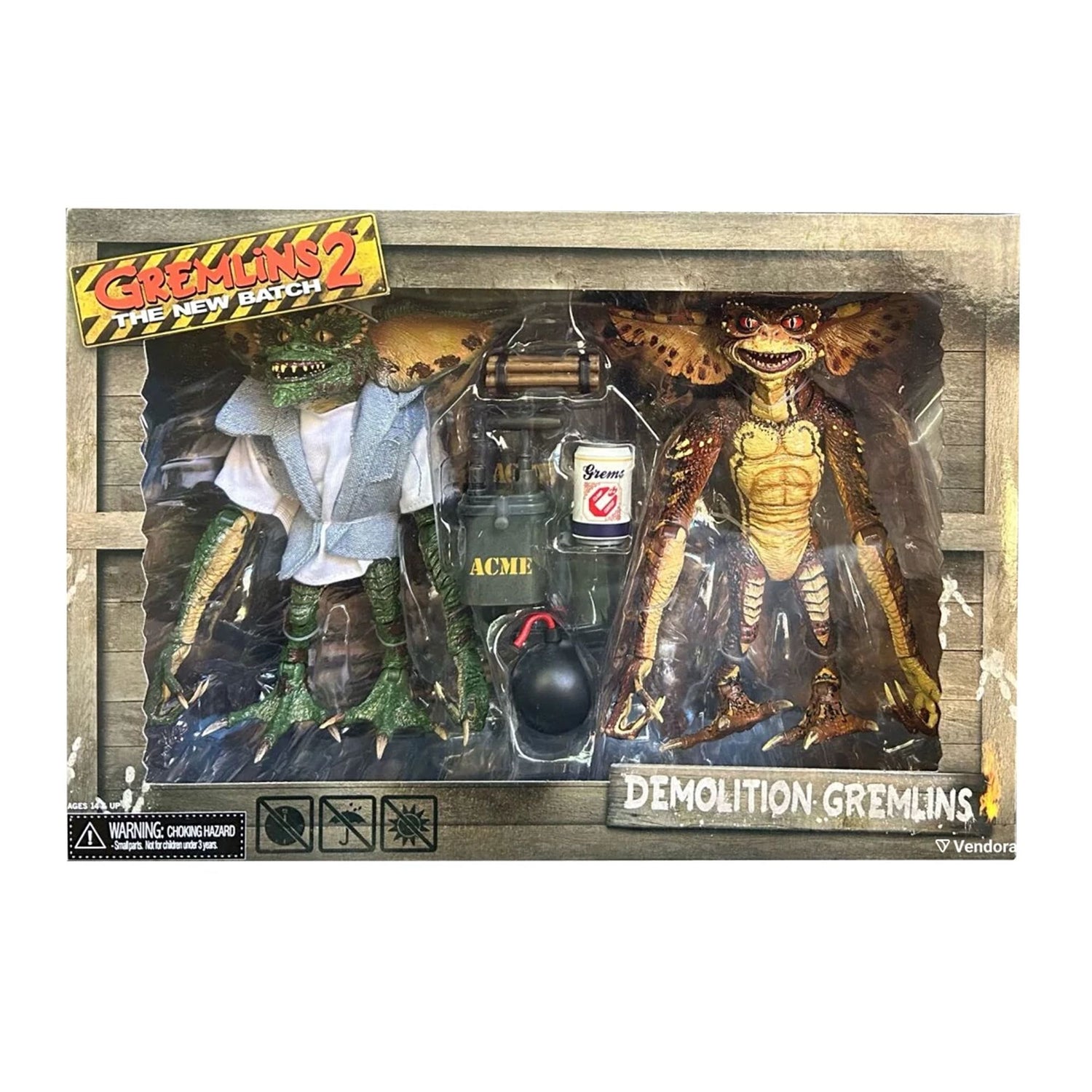 GREMLINS 2 - THE NEW BATCH7” SCALE ACTION FIGURE - DEMOLITION GREMLIN 2 PACK