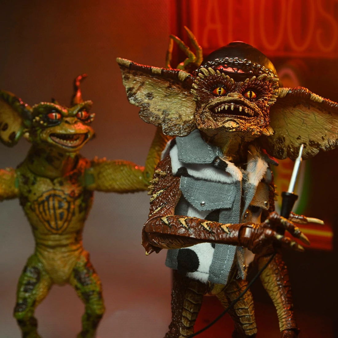 GREMLINS 2 – 7” SCALE ACTION FIGURE – TATTOO GREMLINS 2PK