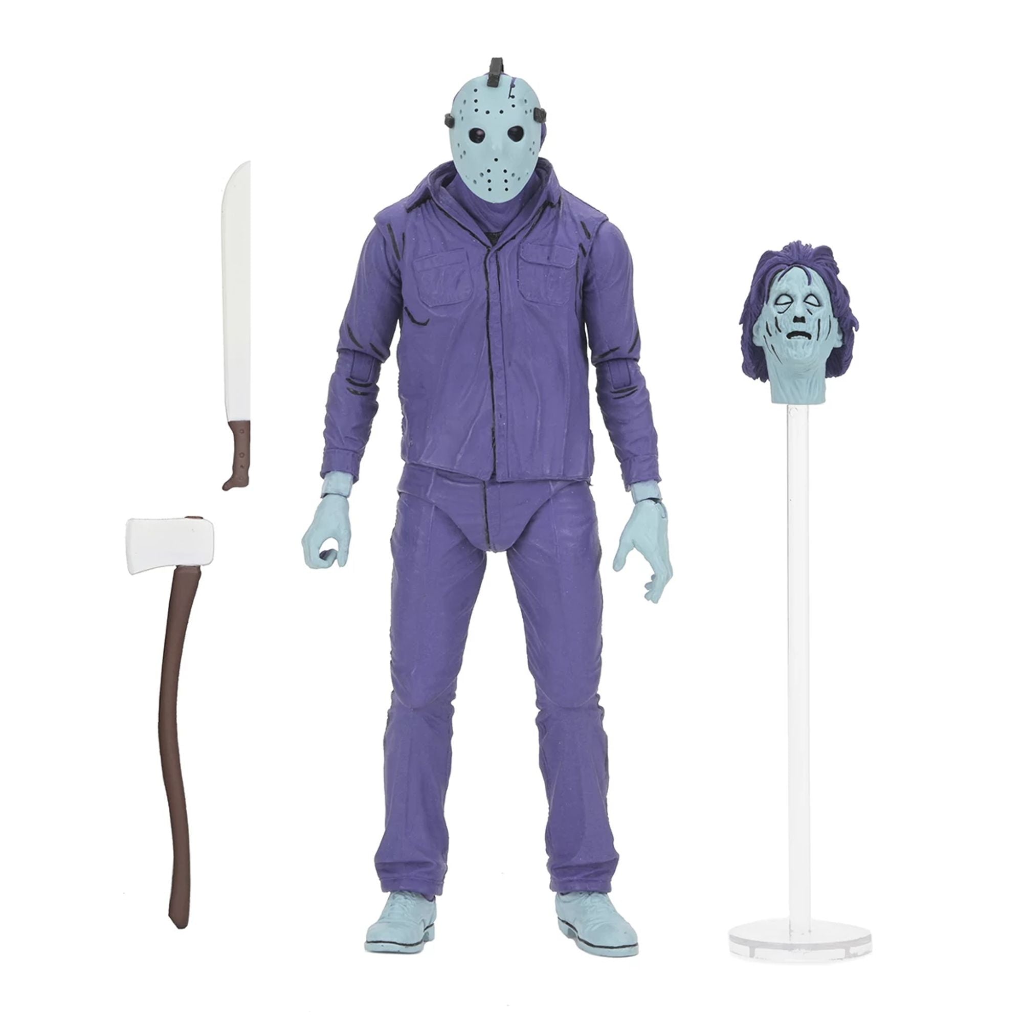 FRIDAY THE 13TH - 7&quot; SCALE FIGURE - JASON (CLASSIC VIDEO GAME APPEARANCE THEME MUSIC)