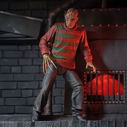 NIGHTMARE ON ELM ST 30TH ANNIVERSARY - 7&quot; ACTION FIGURE - ULTIMATE FREDDY