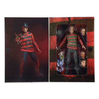NIGHTMARE ON ELM ST 30TH ANNIVERSARY - 7&quot; ACTION FIGURE - ULTIMATE FREDDY