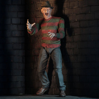 NIGHTMARE ON ELM STREET - 7” ACTION FIGURE - ULTIMATE PART 2 FREDDY