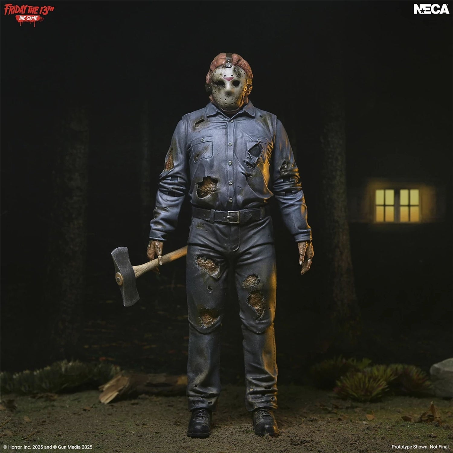 FRIDAY THE 13TH THE GAME - 7 INCH SCALE ACTION FIGURE - PART 9 JASON