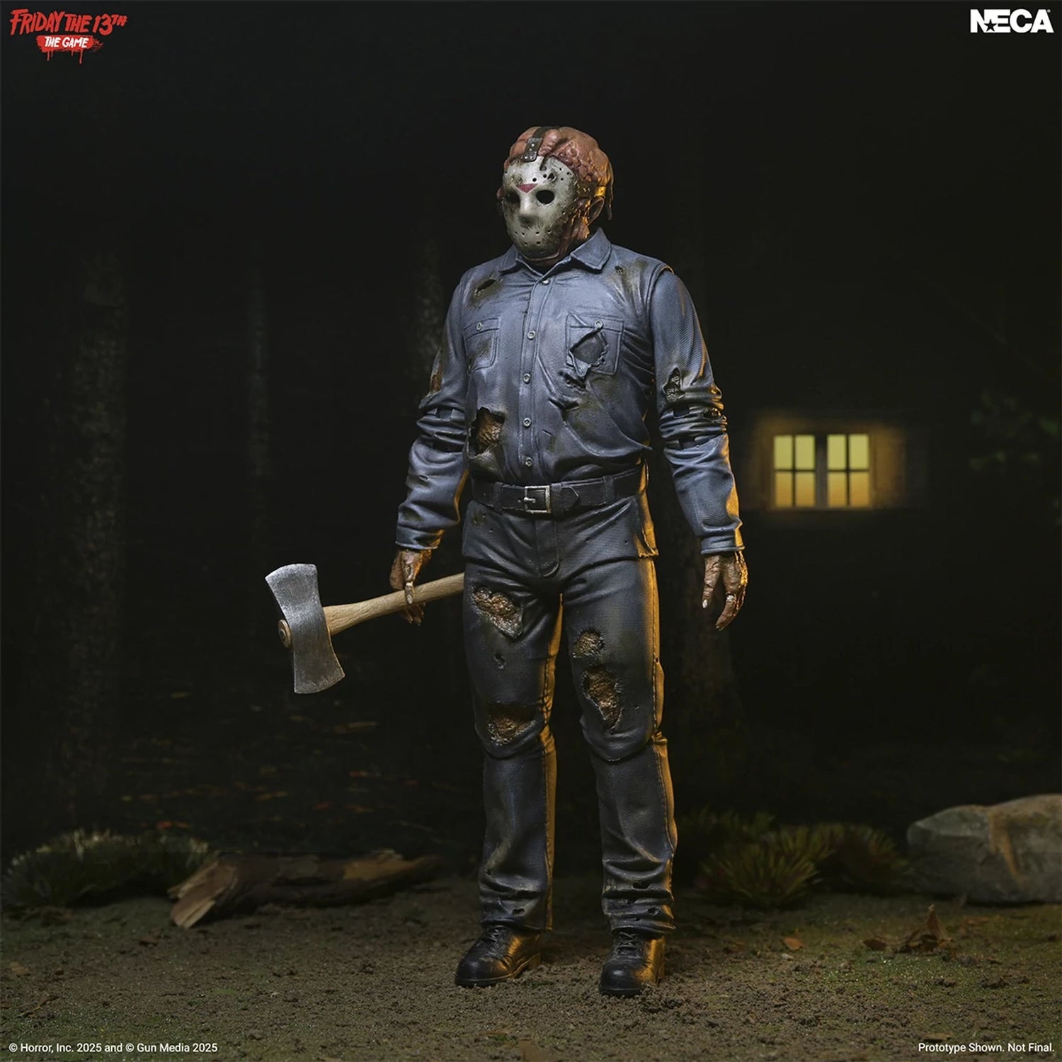 FRIDAY THE 13TH THE GAME - 7 INCH SCALE ACTION FIGURE - PART 9 JASON