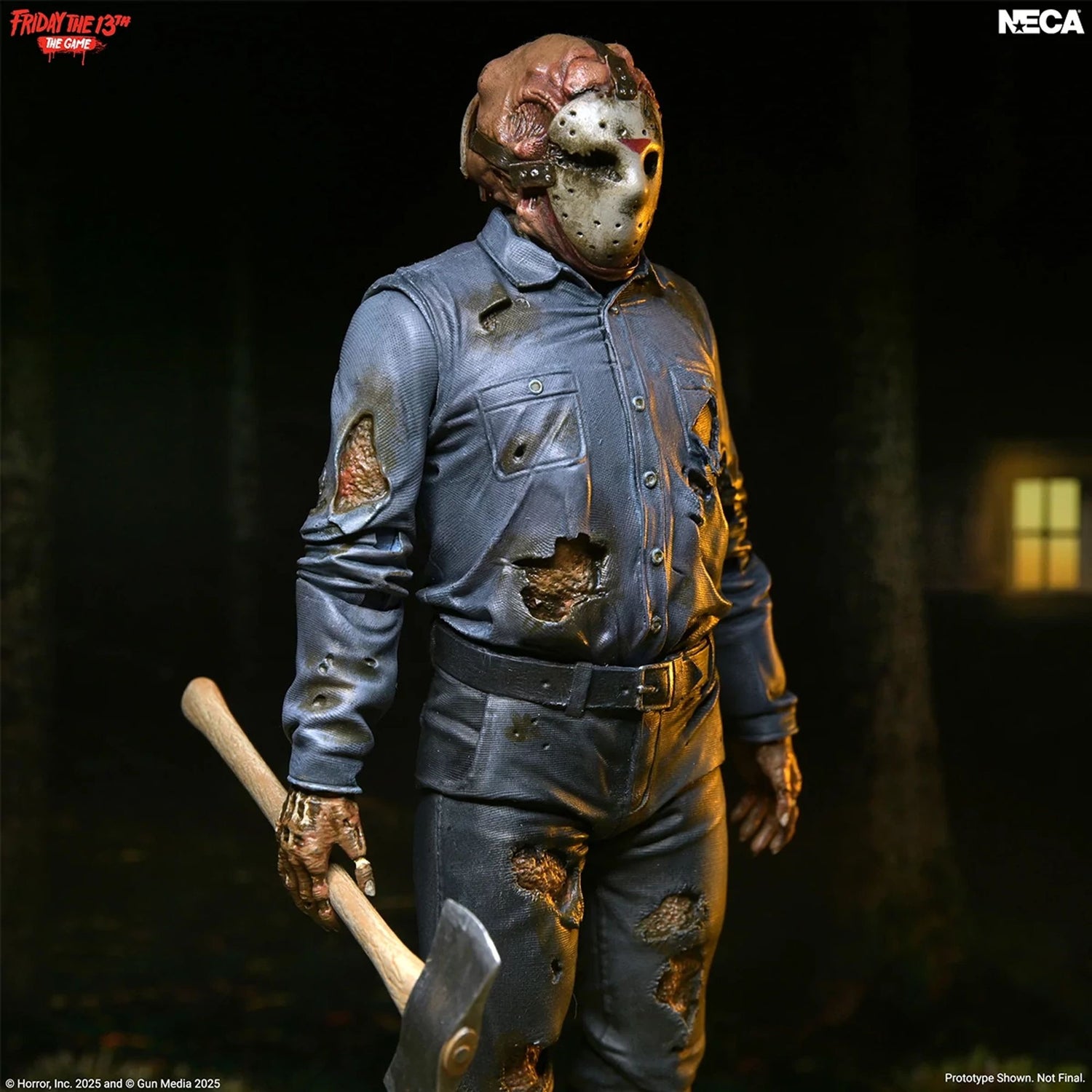 FRIDAY THE 13TH THE GAME - 7 INCH SCALE ACTION FIGURE - PART 9 JASON