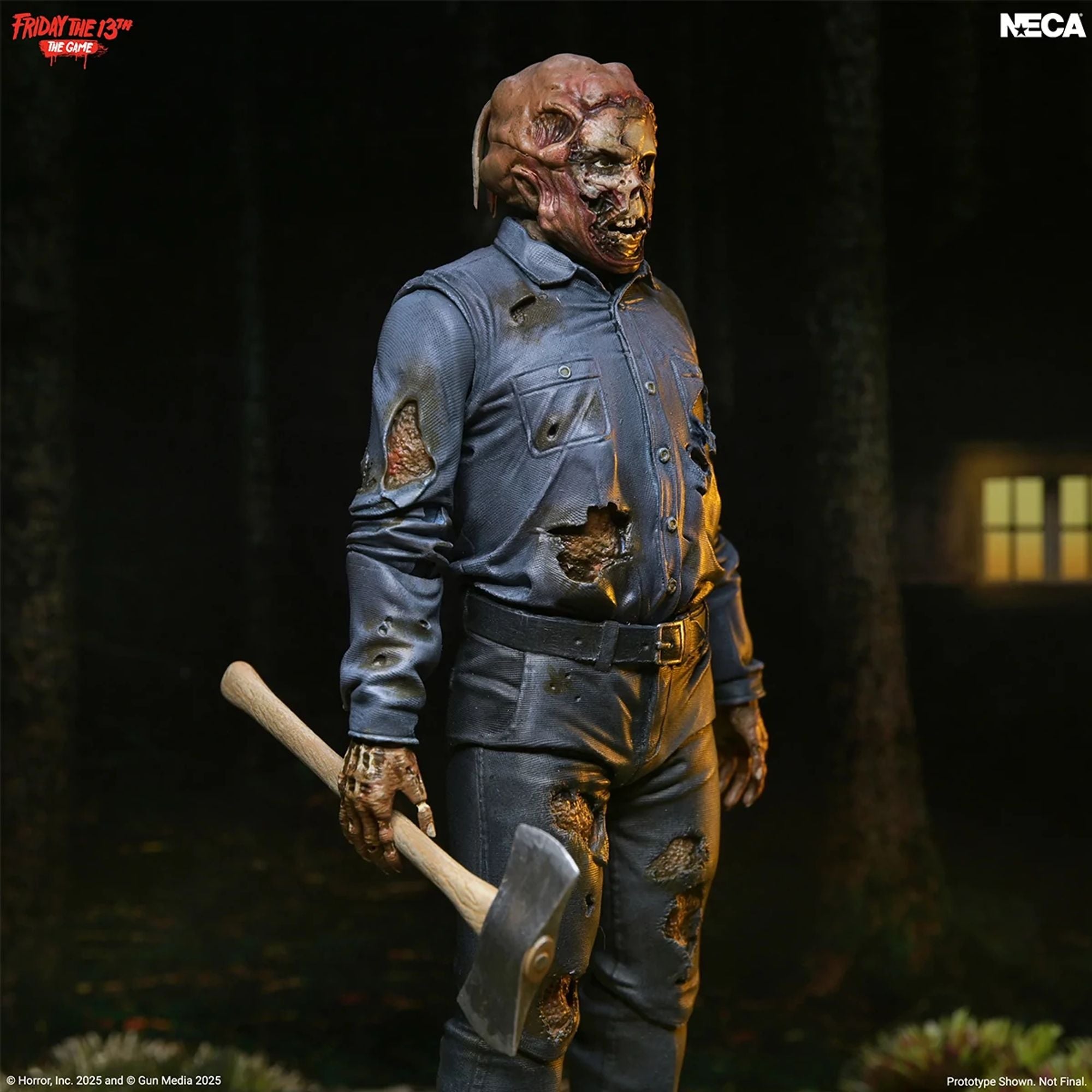 FRIDAY THE 13TH THE GAME - 7 INCH SCALE ACTION FIGURE - PART 9 JASON