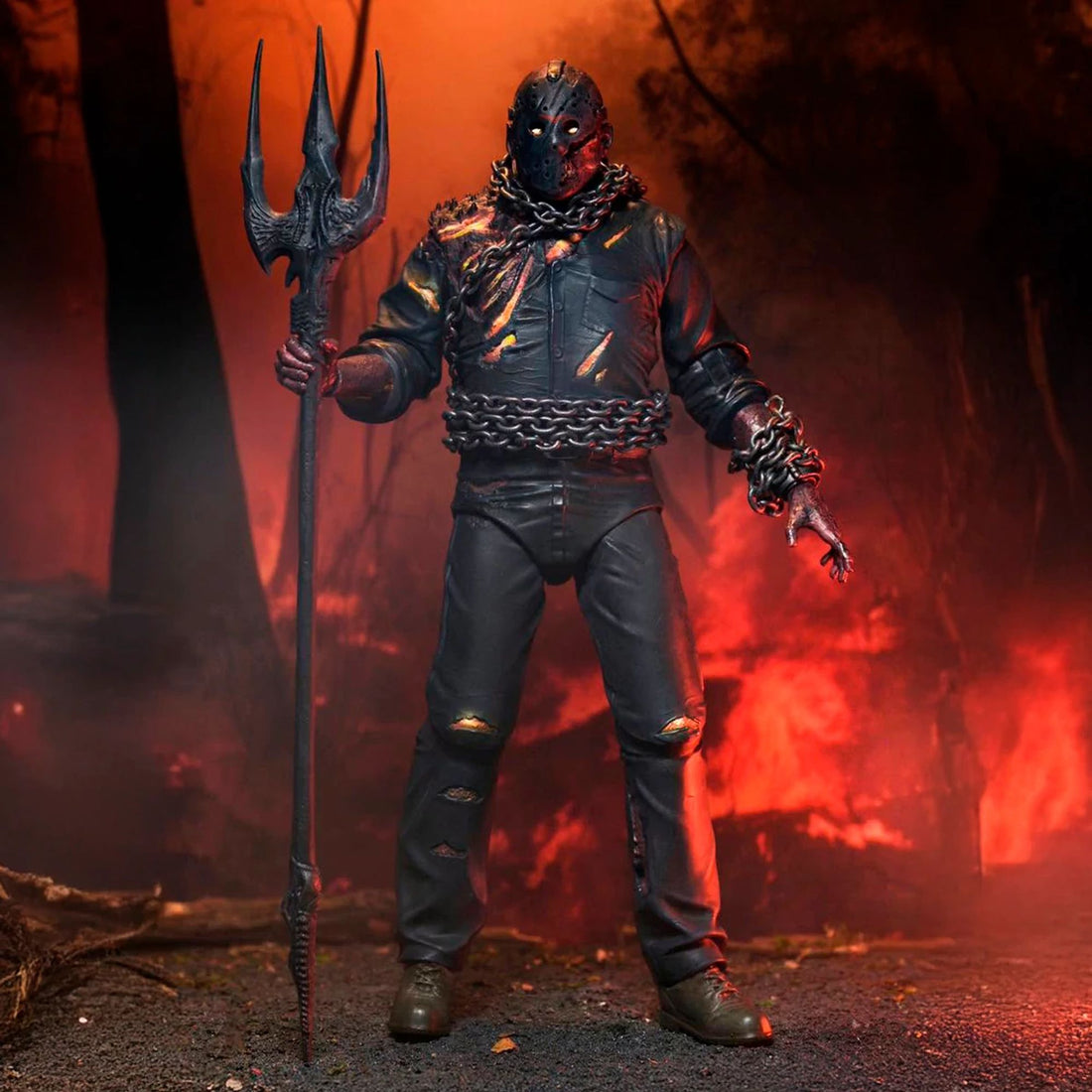 FRIDAY THE 13TH THE GAME - 7" SCALE ACTION FIGURE - ULTIMATE SAVINI JASON