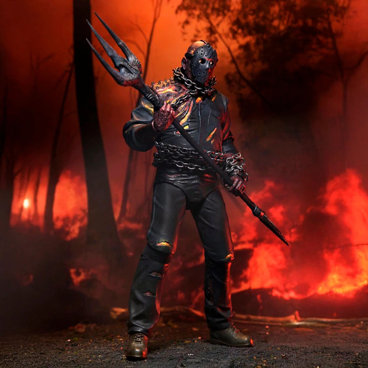 FRIDAY THE 13TH THE GAME - 7" SCALE ACTION FIGURE - ULTIMATE SAVINI JASON