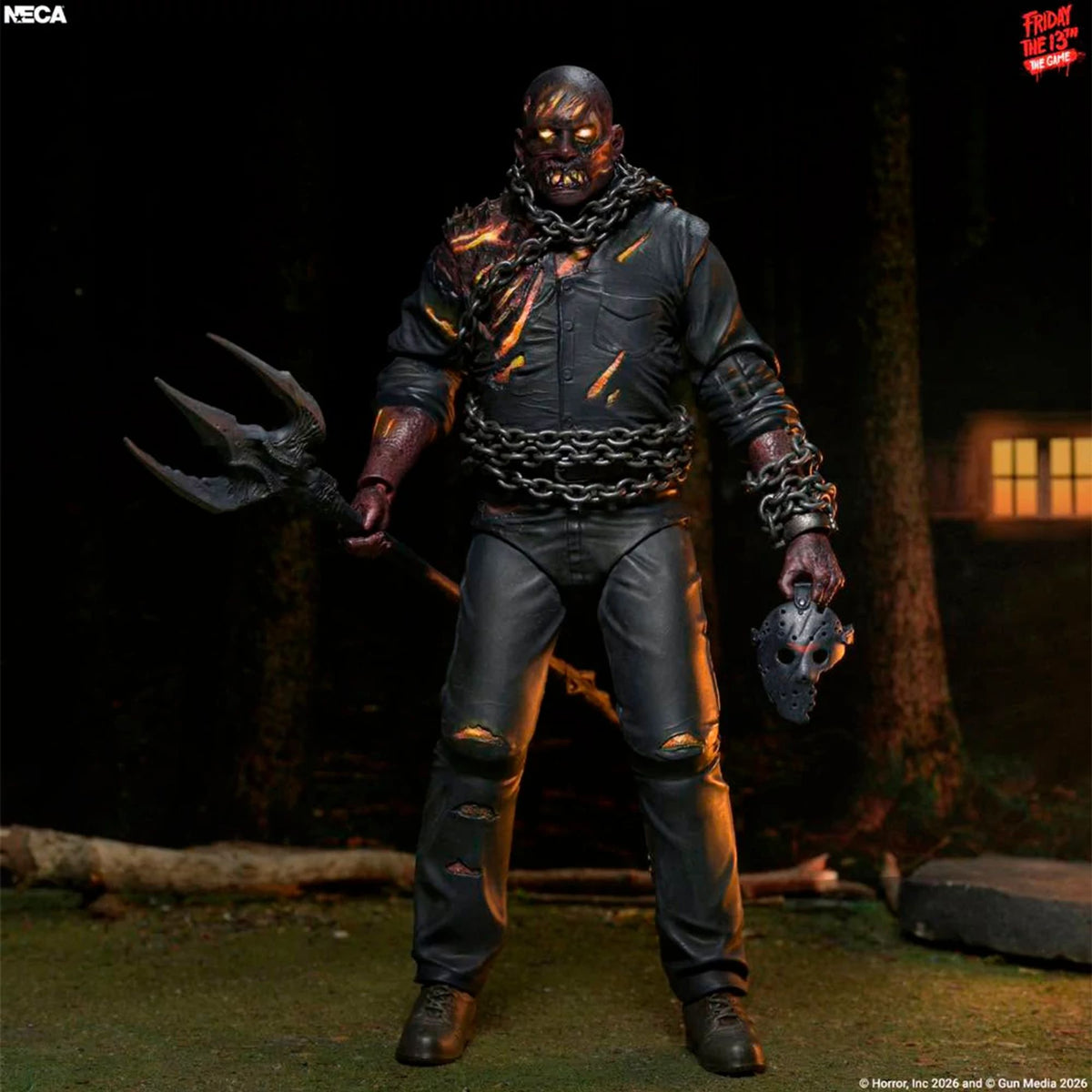 FRIDAY THE 13TH THE GAME - 7" SCALE ACTION FIGURE - ULTIMATE SAVINI JASON