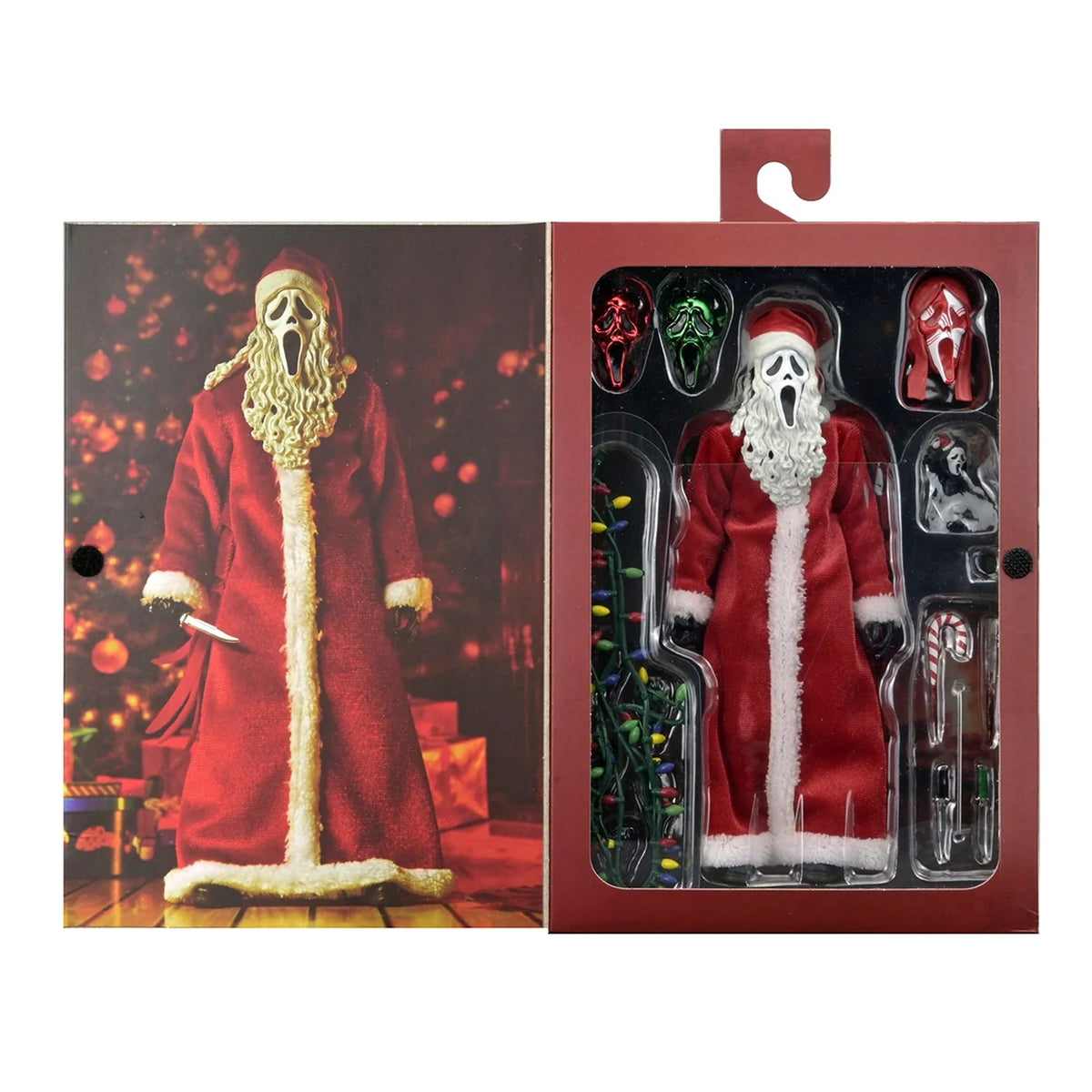 GHOST FACE - 7" SCALE ACTION FIGURE - ULTIMATE SANTA GHOST FACE