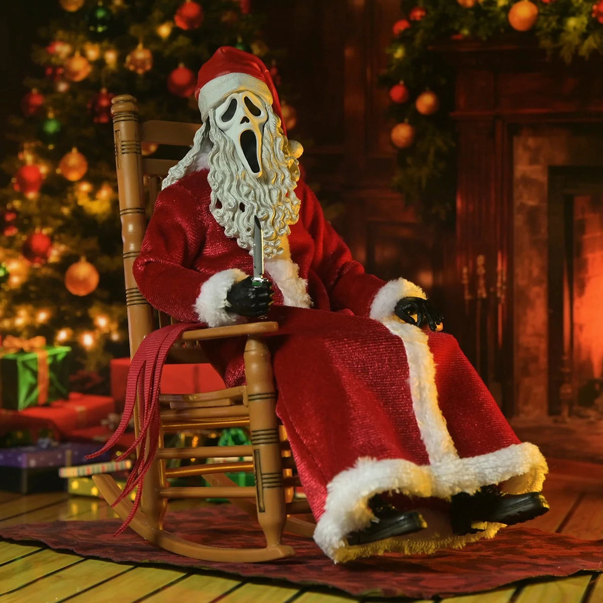 GHOST FACE - 7" SCALE ACTION FIGURE - ULTIMATE SANTA GHOST FACE