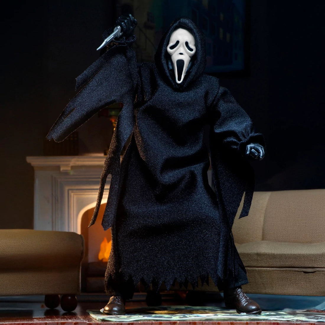 GHOSTFACE - 8” CLOTHED ACTION FIGURE - GHOSTFACE (