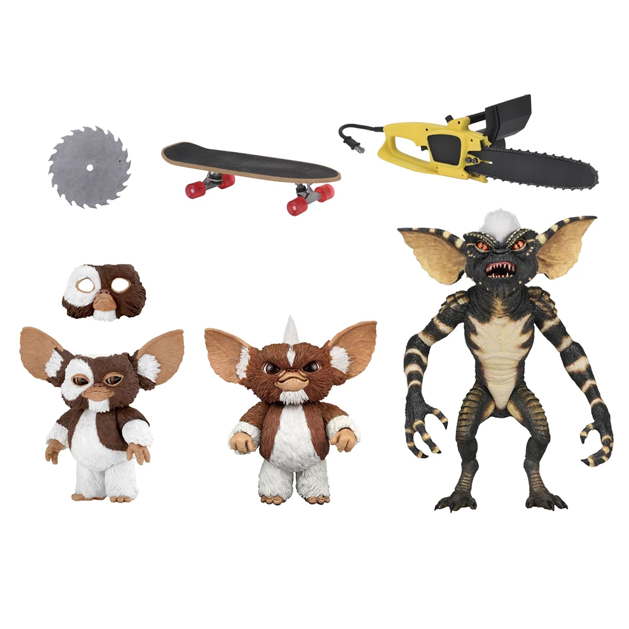 GREMLINS - 7” SCALE ACTION FIGURES - “EVOLUTION OF THE GREMLIN” 40TH ANNIVERSARY BOX SET