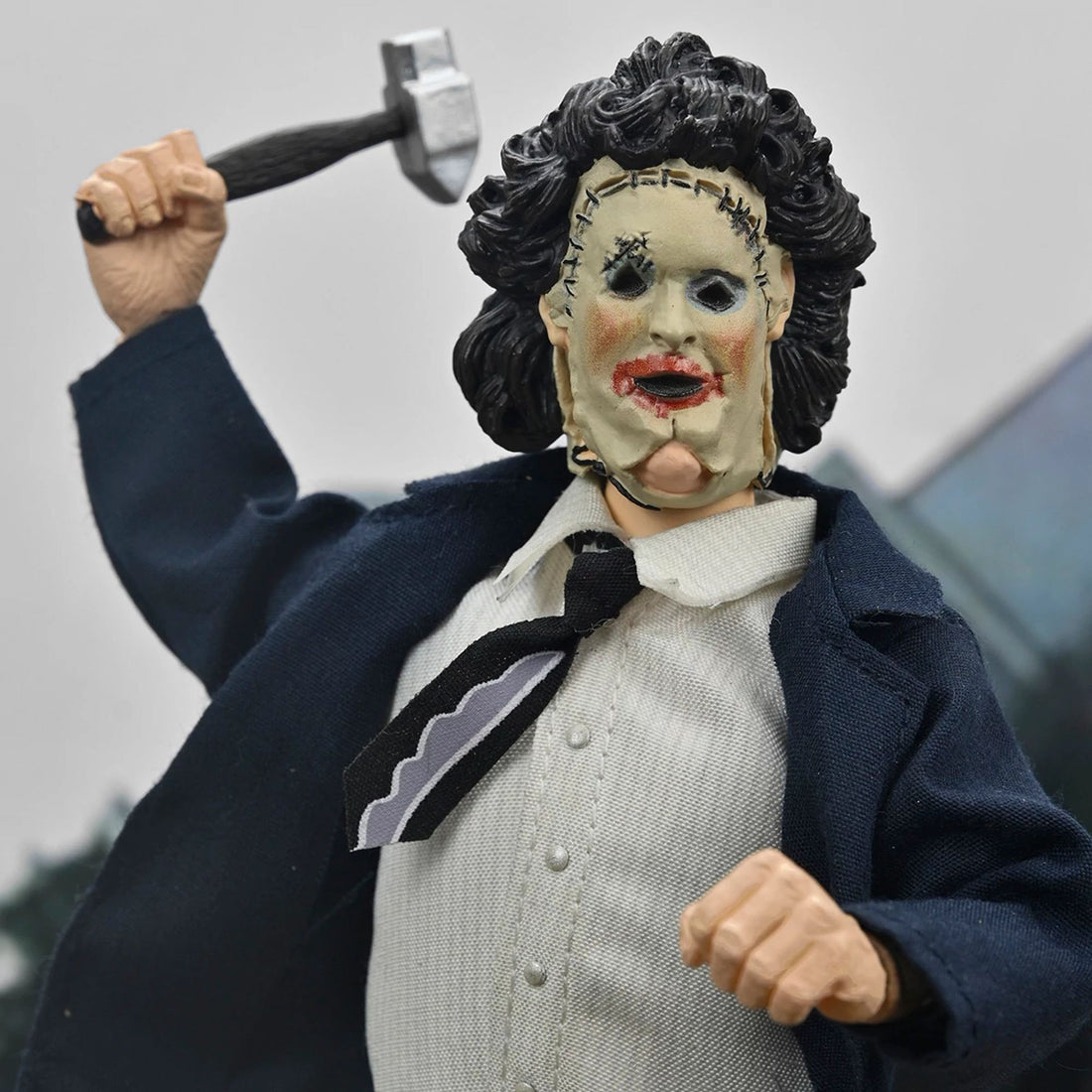 TEXAS CHAINSAW MASSACRE - 8&quot; CLOTHED ACTION FIGURE - 50TH ANNIVERSARY LEATHERFACE (PRETTY WOMAN MASK