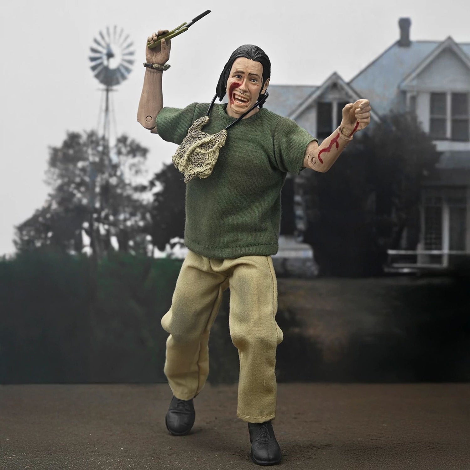 TEXAS CHAINSAW MASSACRE - 8&quot; CLOTHED ACTION FIGURE - 50TH ANNIVERSARY THE HITCHHIKER