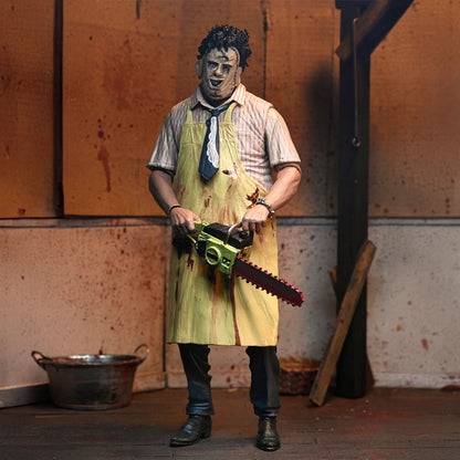 TEXAS CHAINSAW MASSACRE - 7&quot; SCALE ACTION FIGURE - 50TH ANNIVERSARY ULTIMATE LEATHERFACE