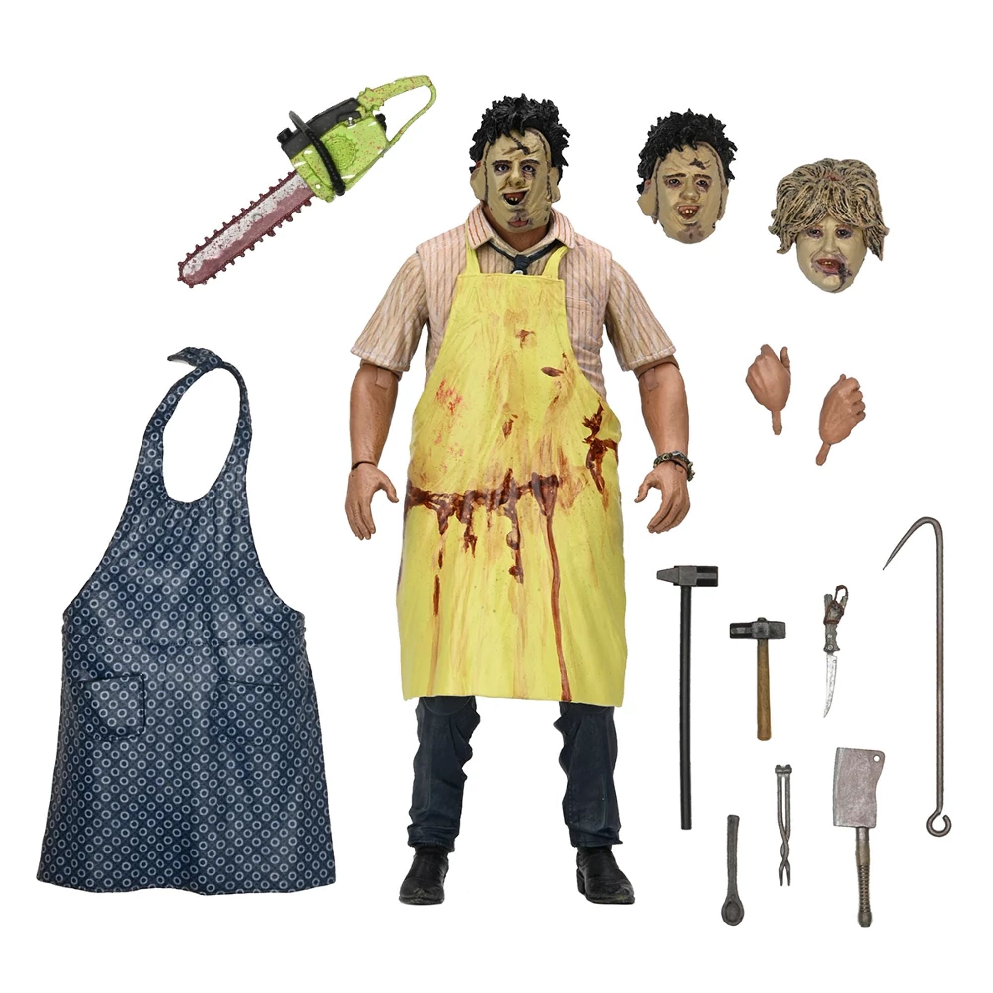 TEXAS CHAINSAW MASSACRE - 7&quot; SCALE ACTION FIGURE - 50TH ANNIVERSARY ULTIMATE LEATHERFACE